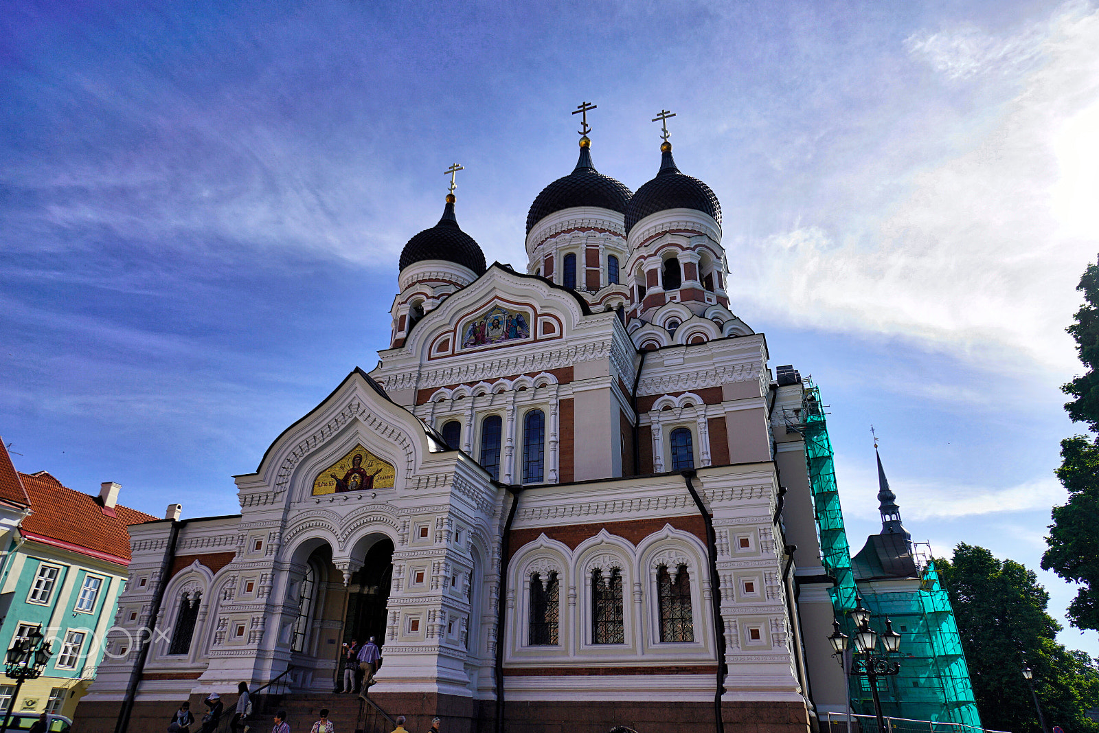 Sony a7R II sample photo. Alexander nevsky cathedral_estonia photography