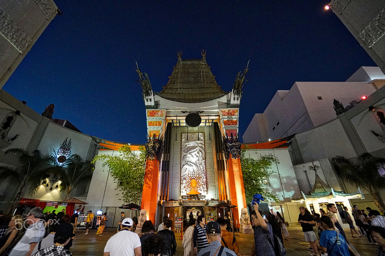Sony a7R II sample photo. Mann's chinese theater_la photography