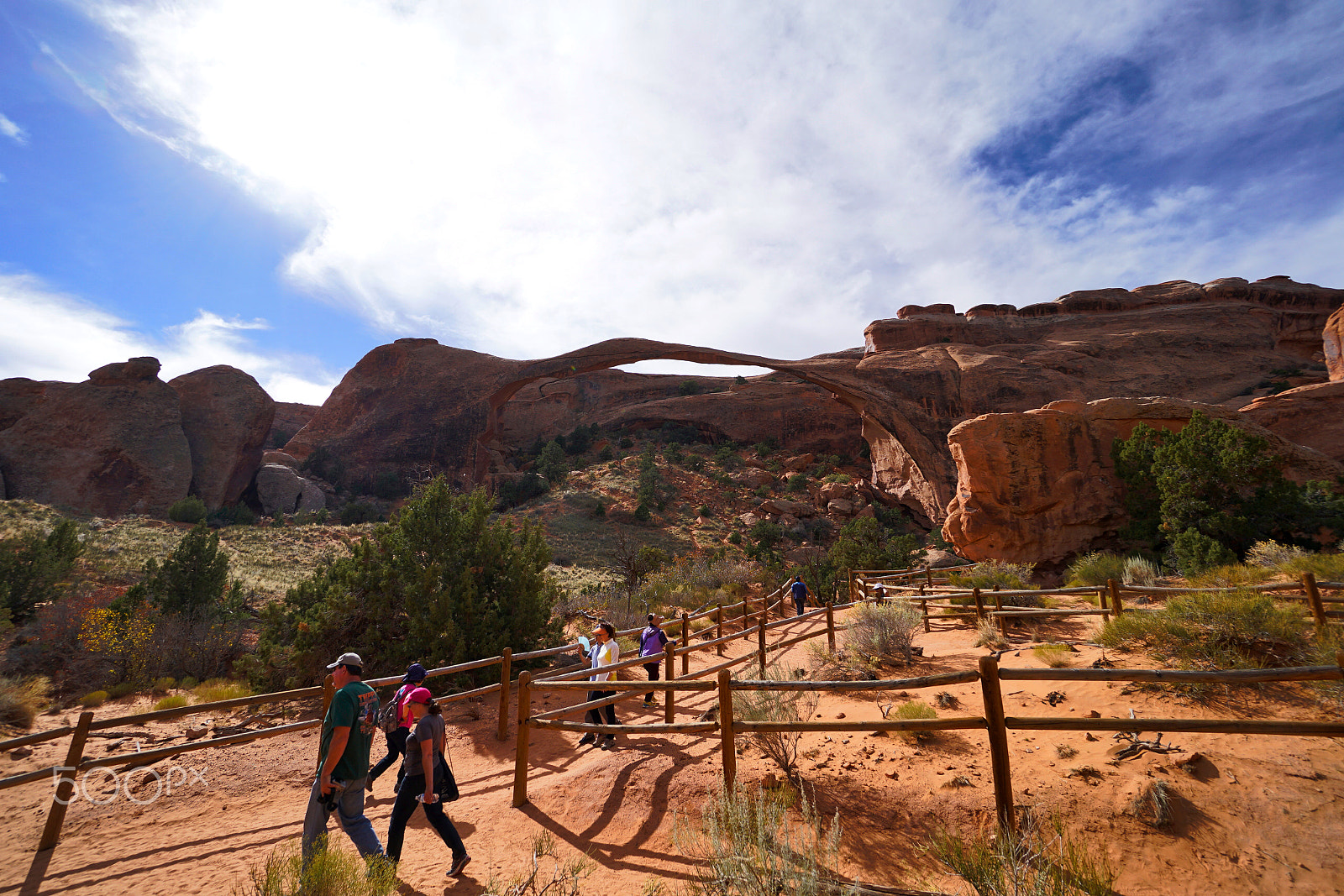Sony E 10-18mm F4 OSS sample photo. Landscape arch_west of usa photography