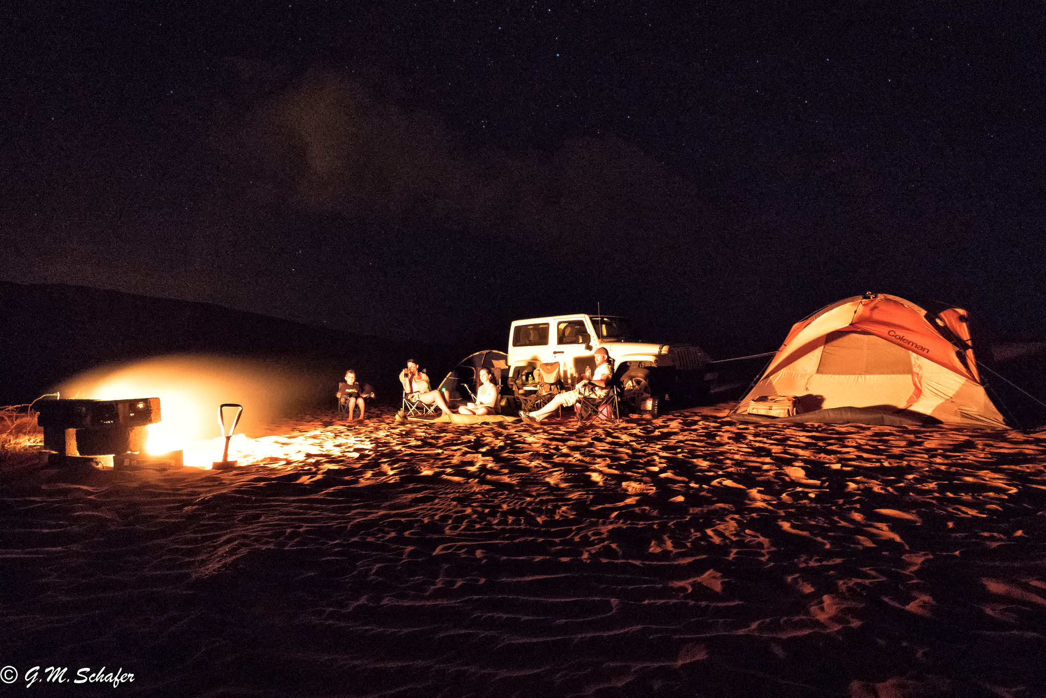 Sigma 10-20mm F4-5.6 EX DC HSM sample photo. Camp fire photography