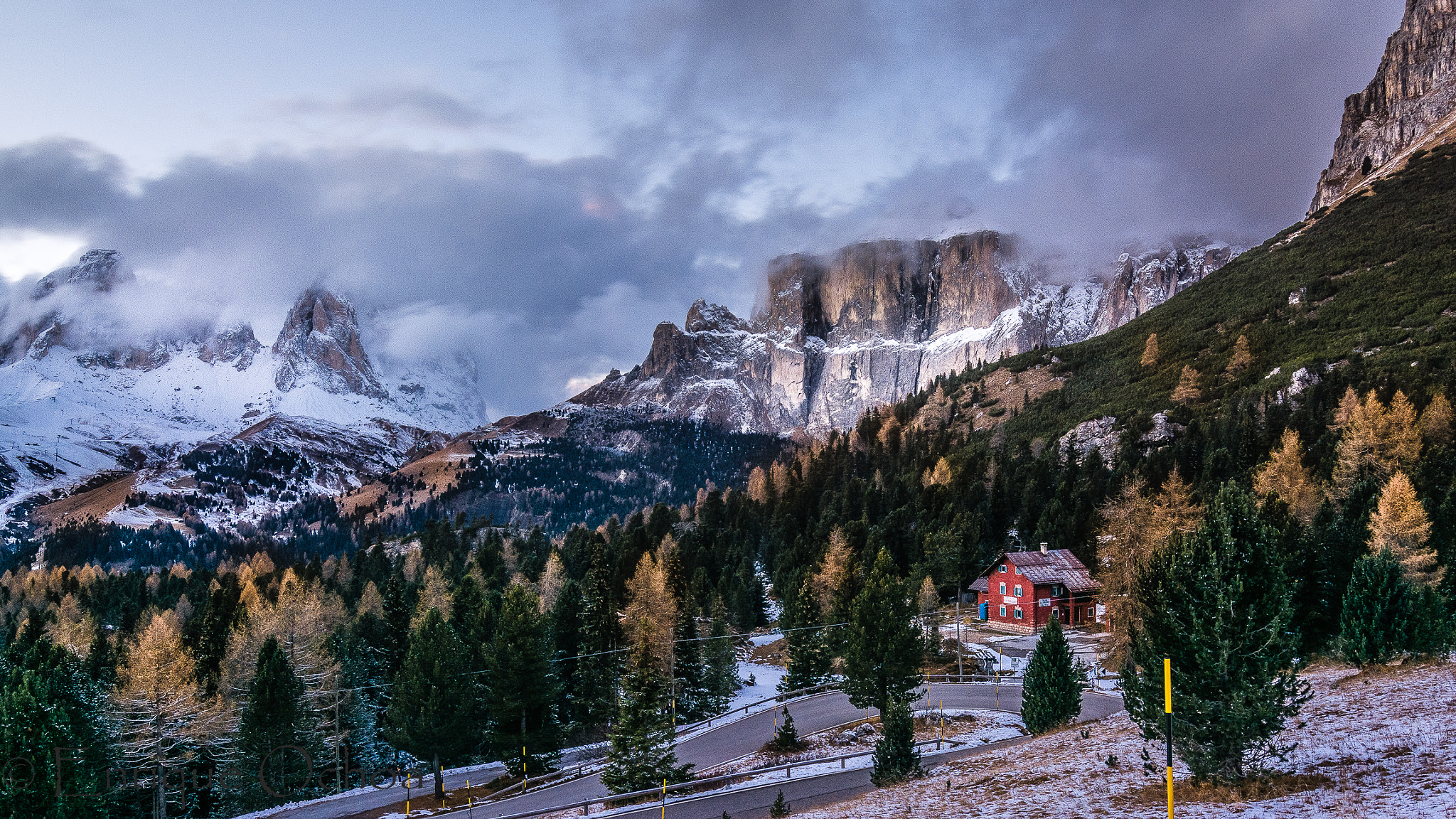 Tokina AT-X Pro 11-16mm F2.8 DX sample photo. Conjunto sella desde passo pordoi photography