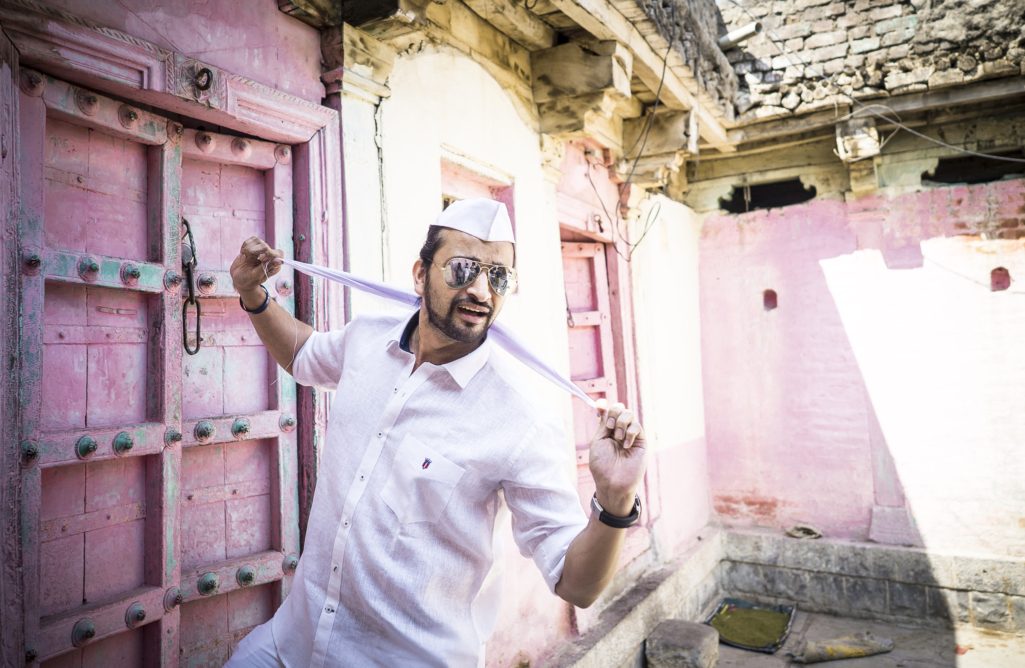 ZEISS Batis 25mm F2 sample photo. Me in maharashtrian ghauti style photography