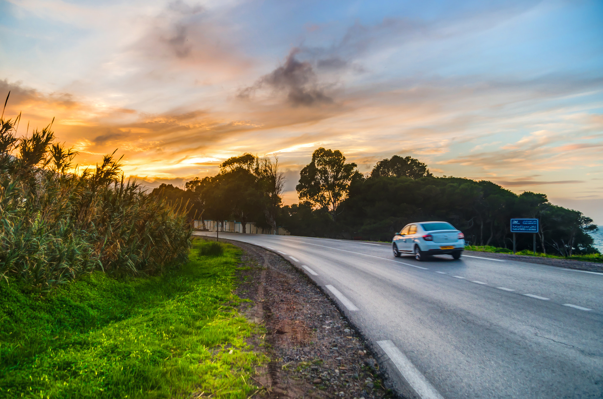 Pentax K-30 sample photo. Road (algeria) photography