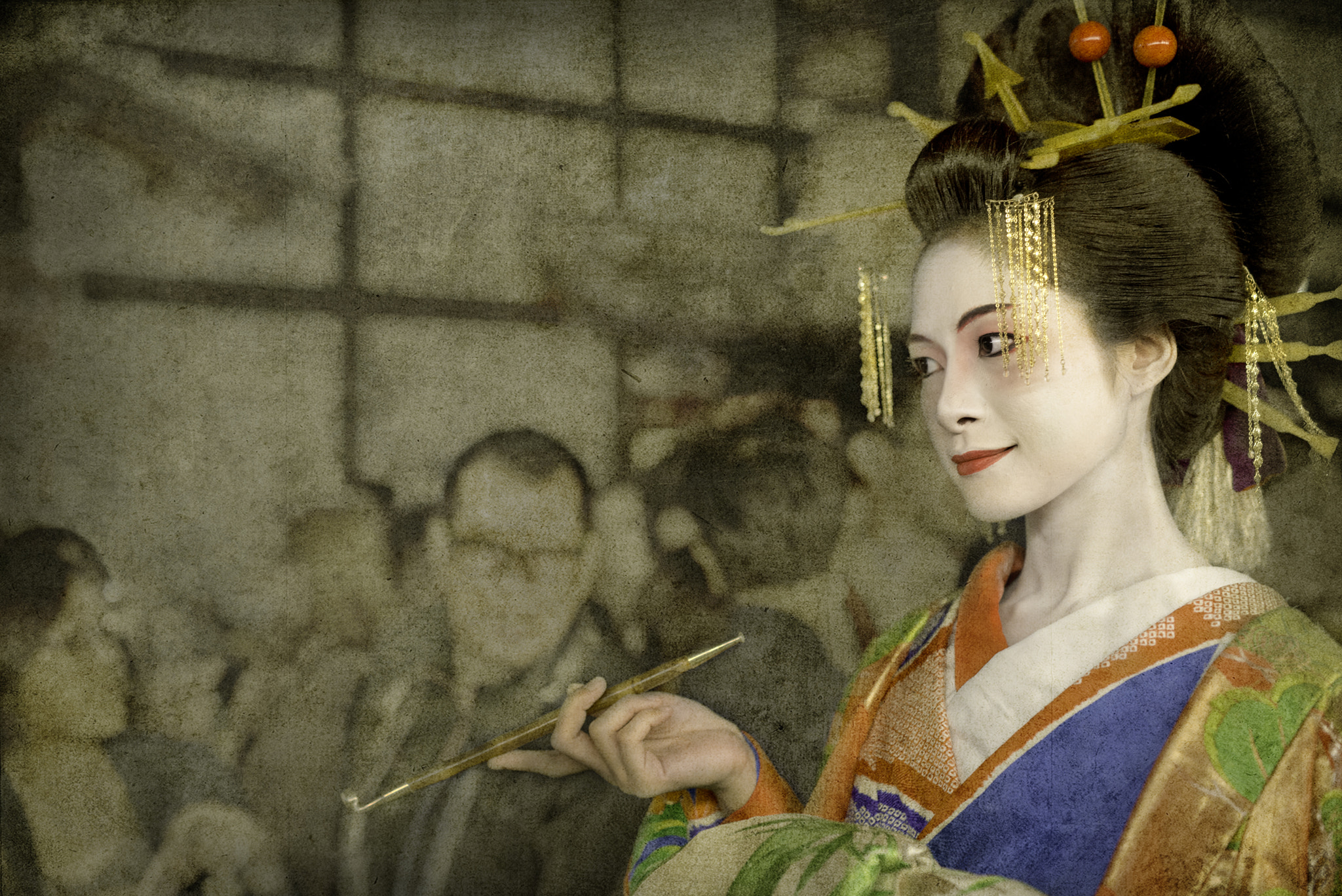 Nikon D800E sample photo. Oiran photography