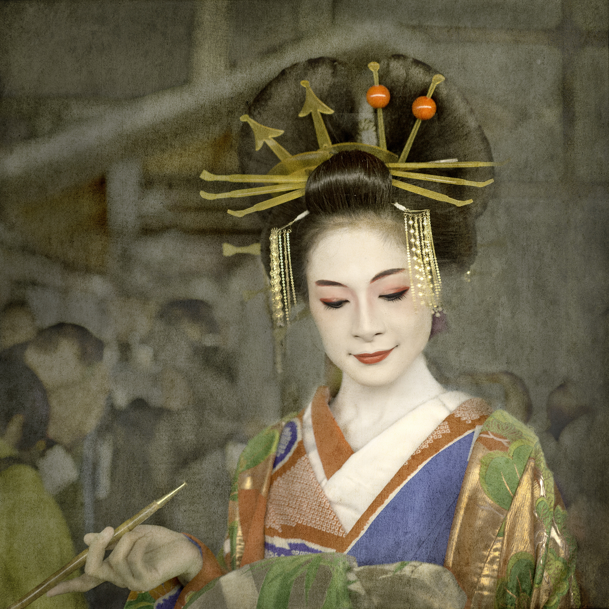 Nikon D800E + Sigma 50mm F1.4 DG HSM Art sample photo. Oiran photography