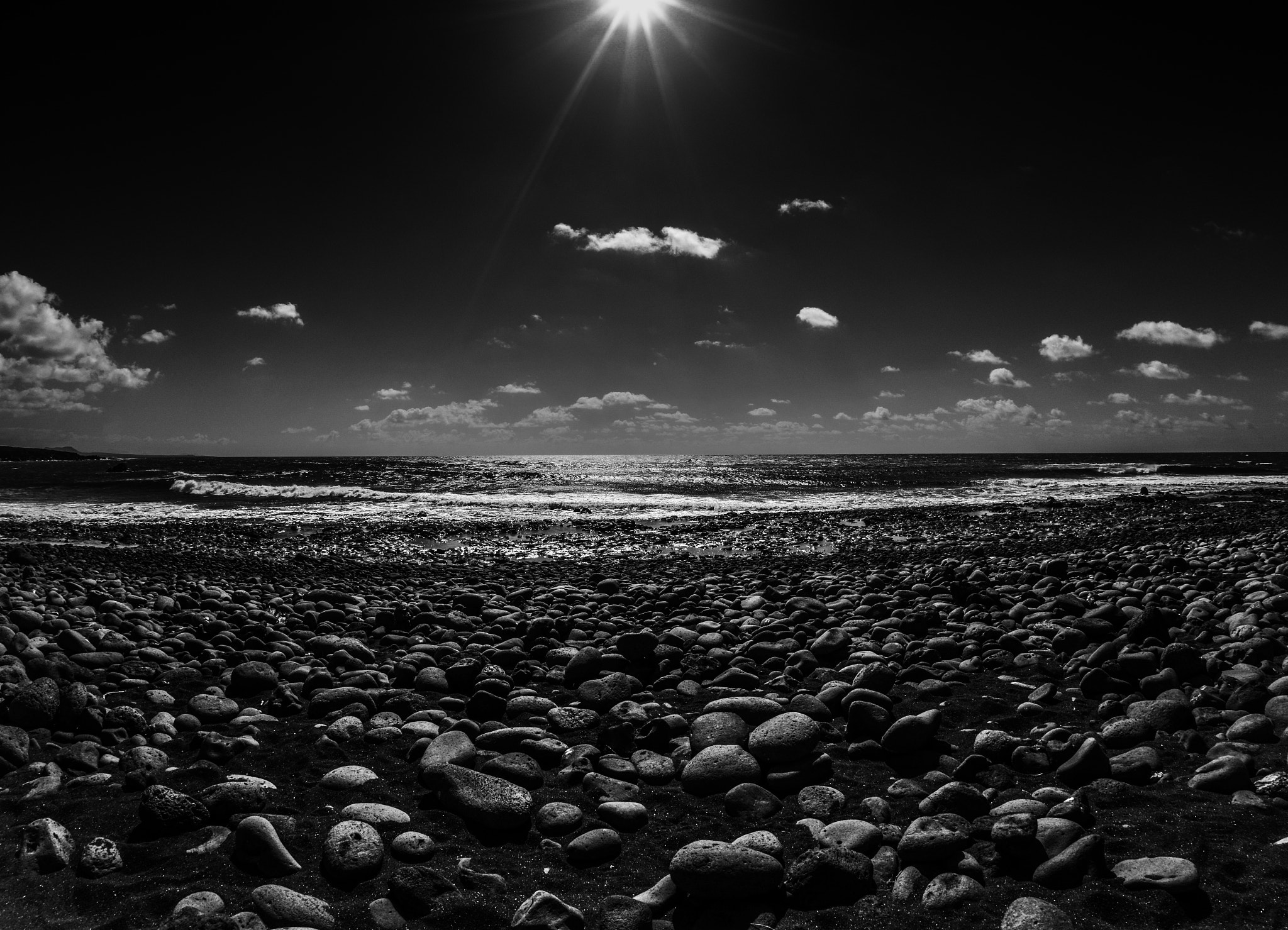 Sigma 10mm F2.8 EX DC HSM Diagonal Fisheye sample photo. Abend am strand von  el golfo photography