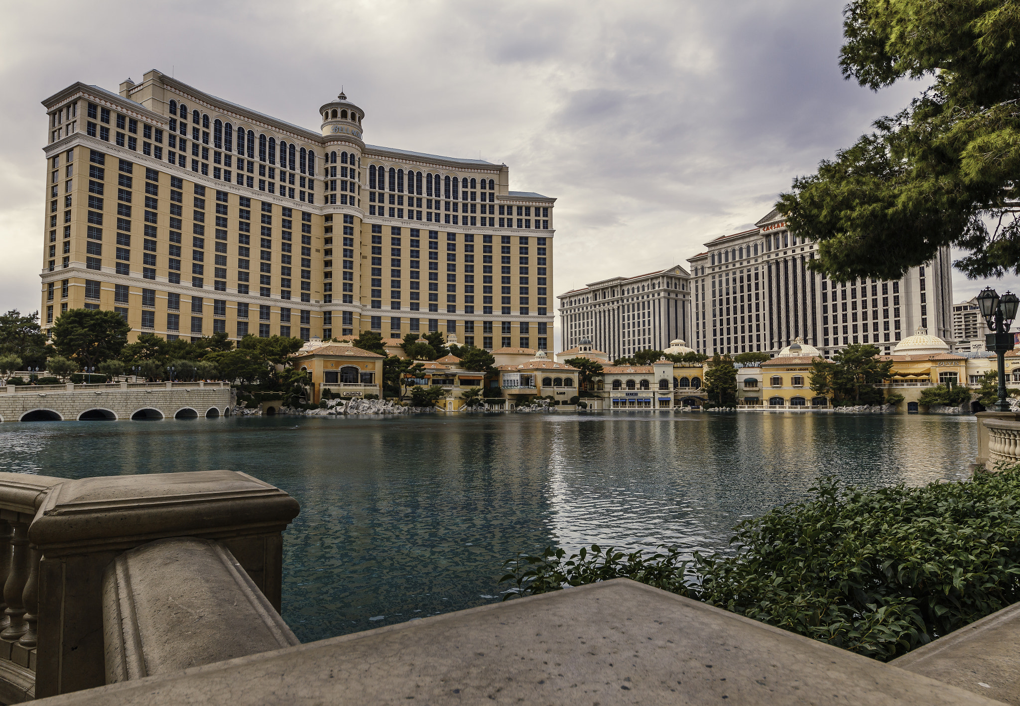 Sigma 12-24mm F4.5-5.6 II DG HSM sample photo. Bellagio hotel las vegas photography
