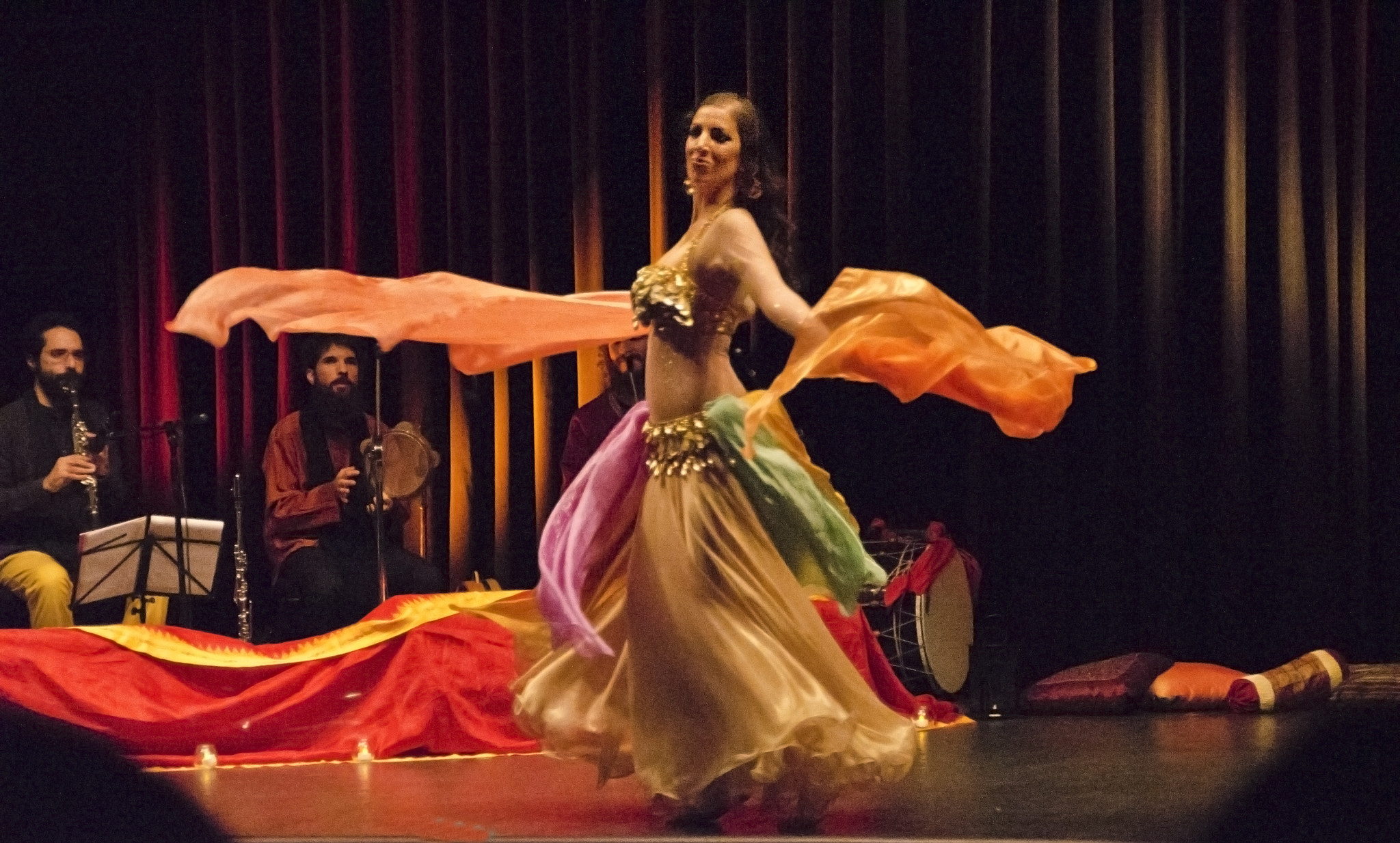 Sigma 18-250mm F3.5-6.3 DC OS HSM sample photo. Belly dance photography
