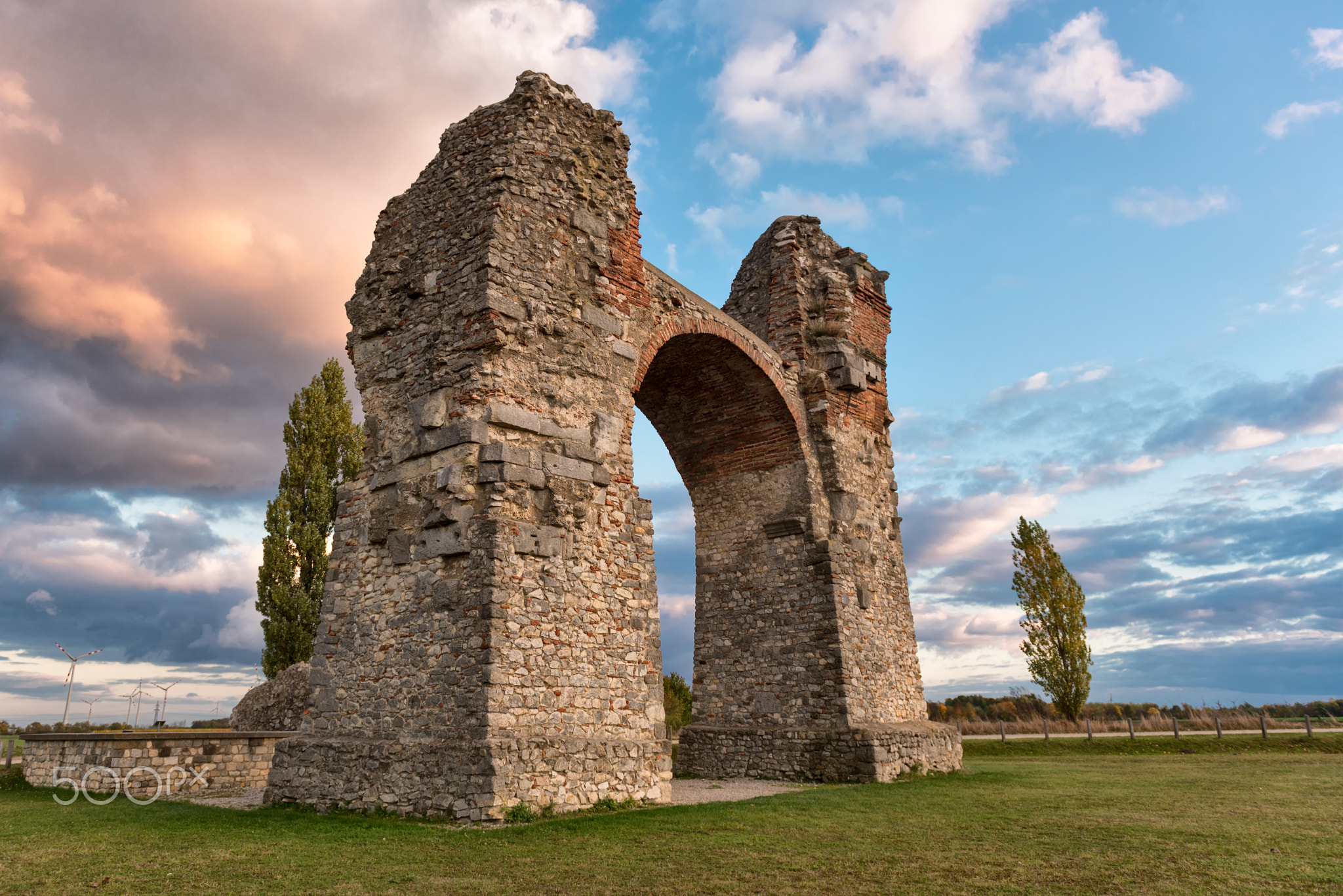 Roman's Arch close to Carnuntum