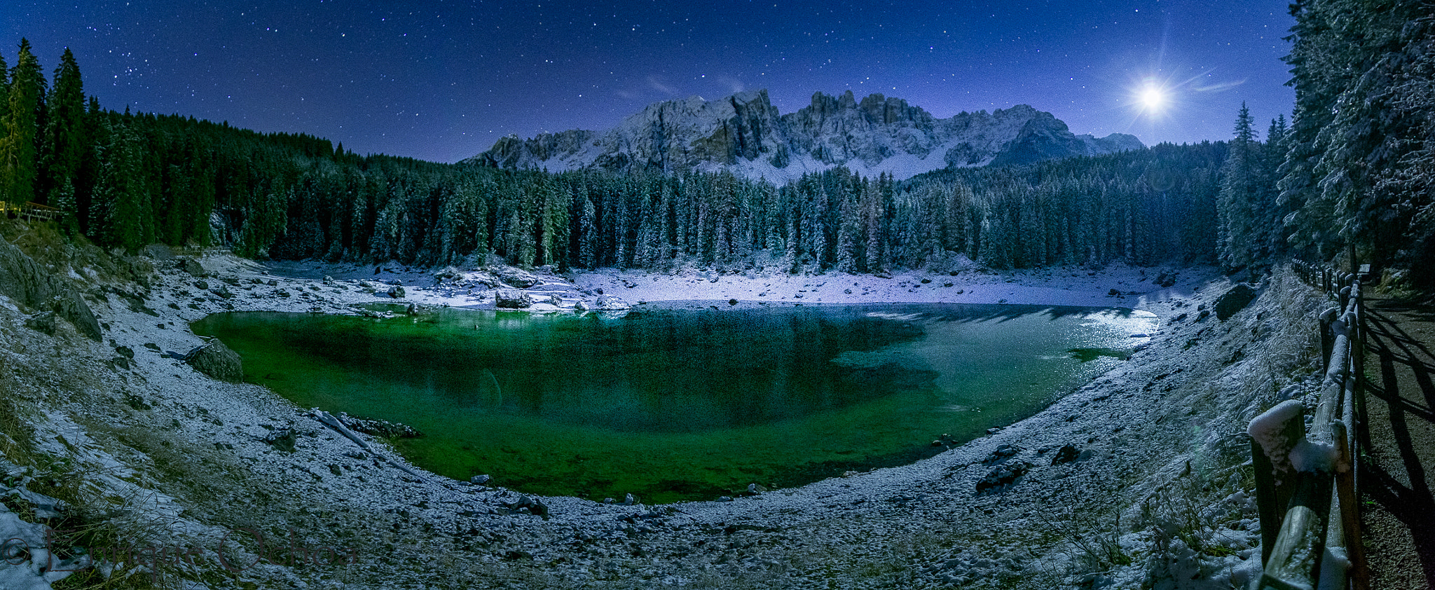 Tokina AT-X Pro 11-16mm F2.8 DX sample photo. Lago dí carezza photography