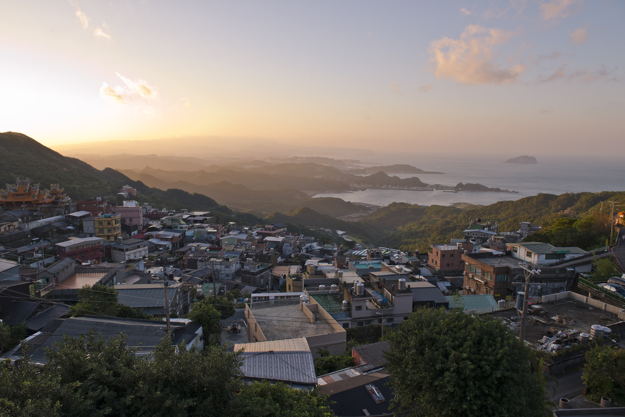 Nikon D800 sample photo. Town on mountain photography