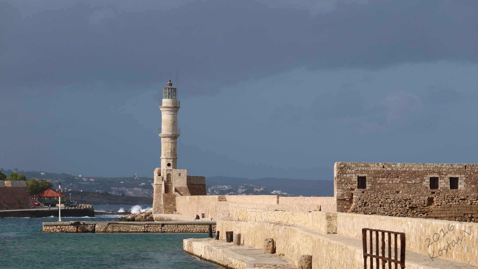 Canon EOS M3 sample photo. Lighthouse of chania photography