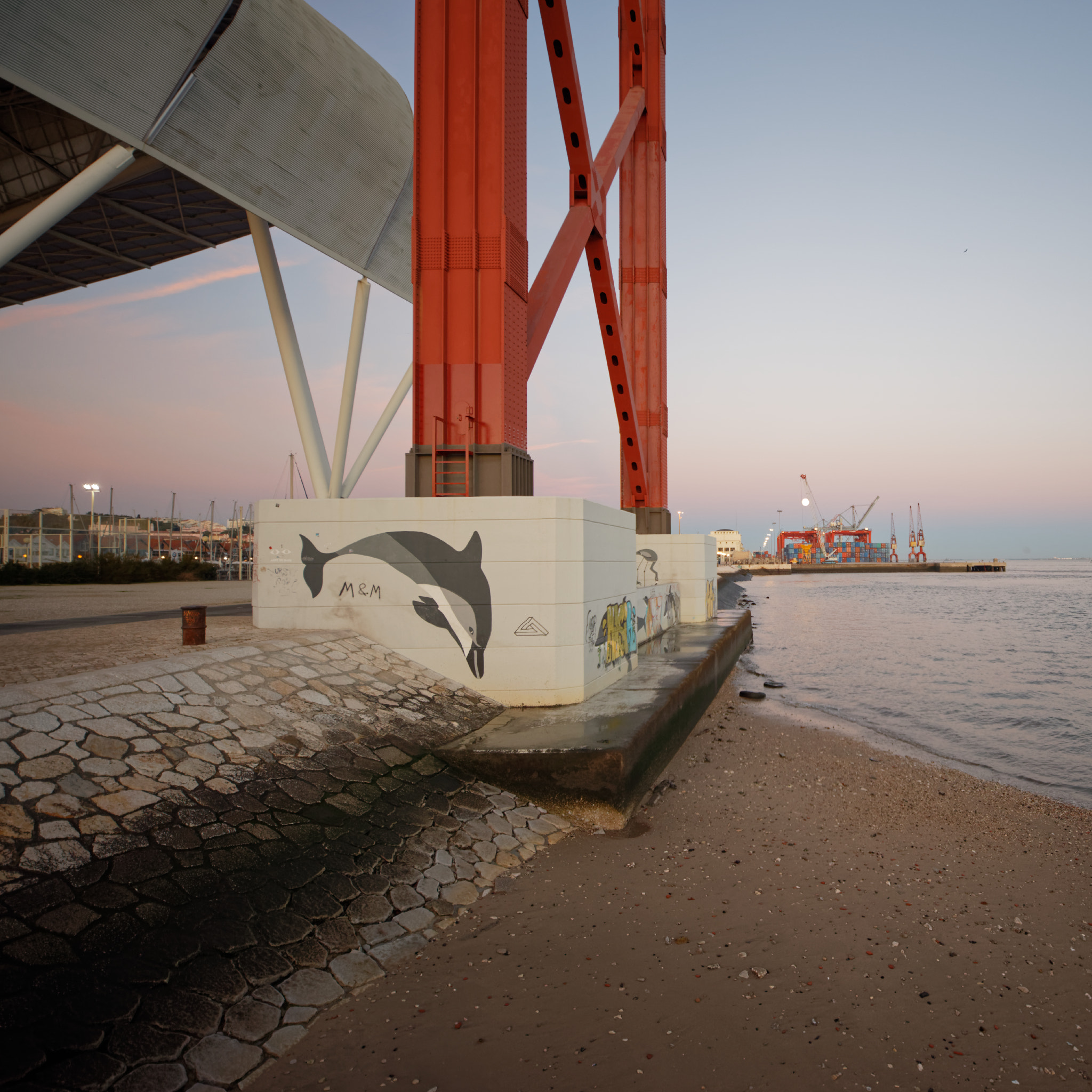 Canon 15mm sample photo. Bridge me a dolphin photography