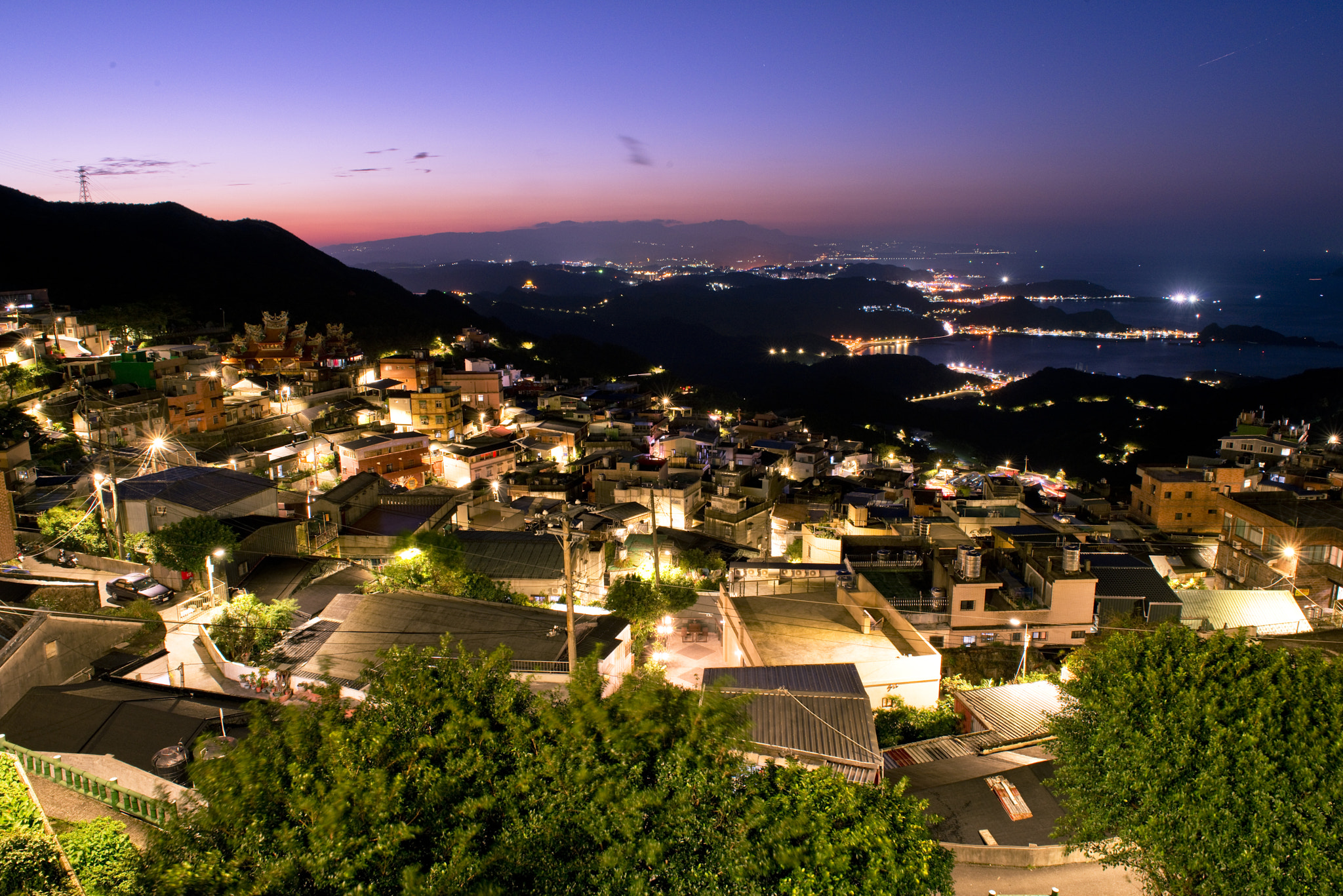 Nikon D800 sample photo. Town on mountain photography