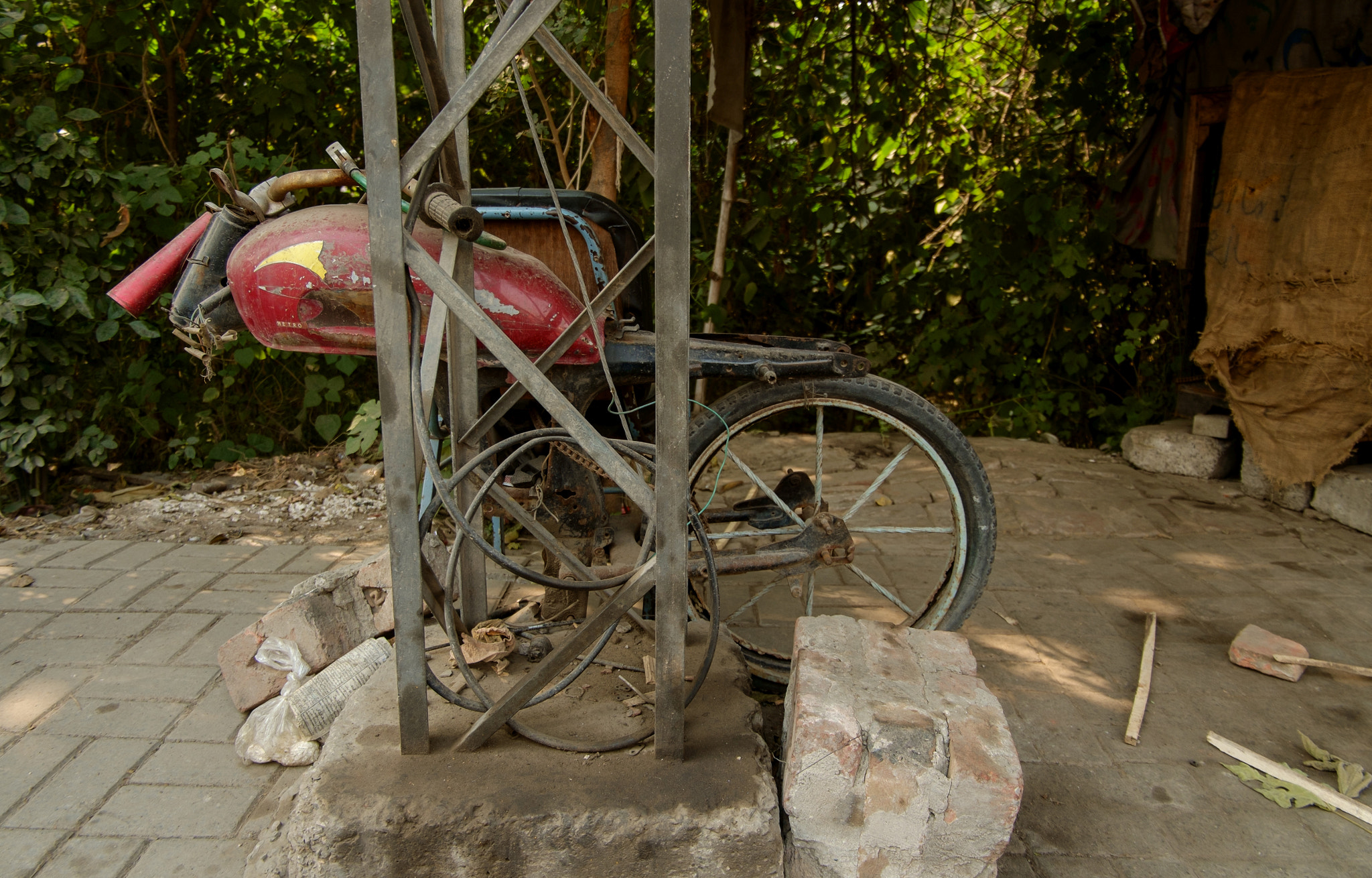 Fujifilm XC 16-50mm F3.5-5.6 OIS II sample photo. Remains photography