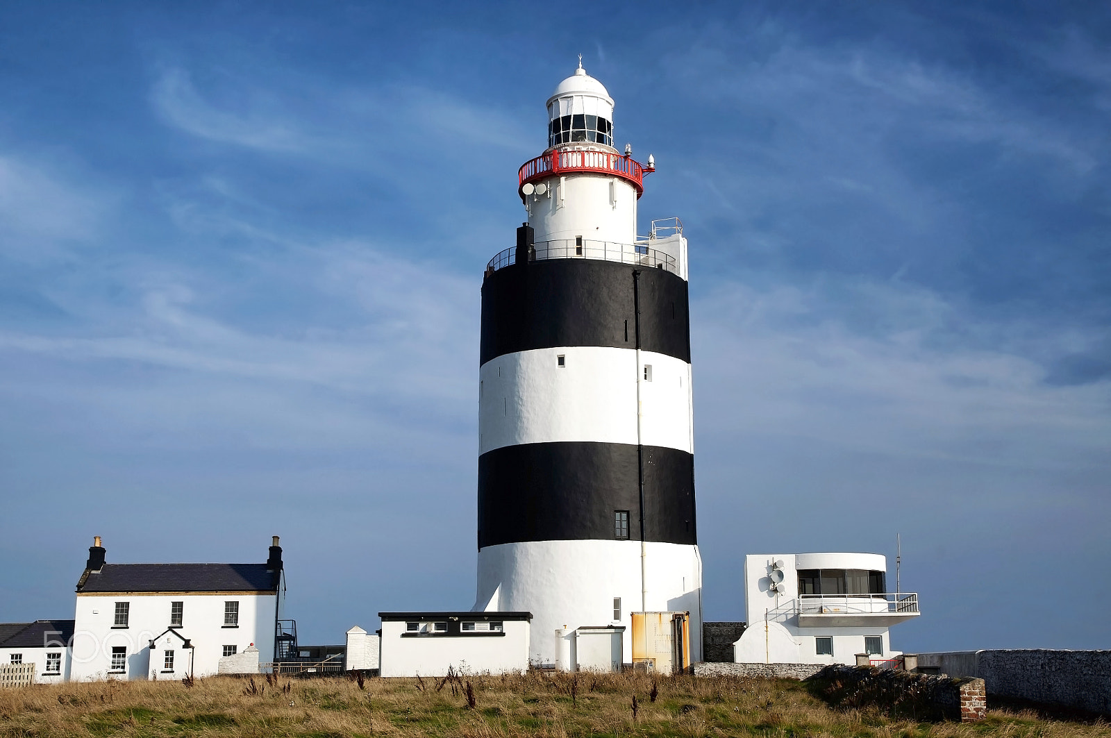 Nikon D5000 sample photo. Lighthouse at hook head, county wexford photography