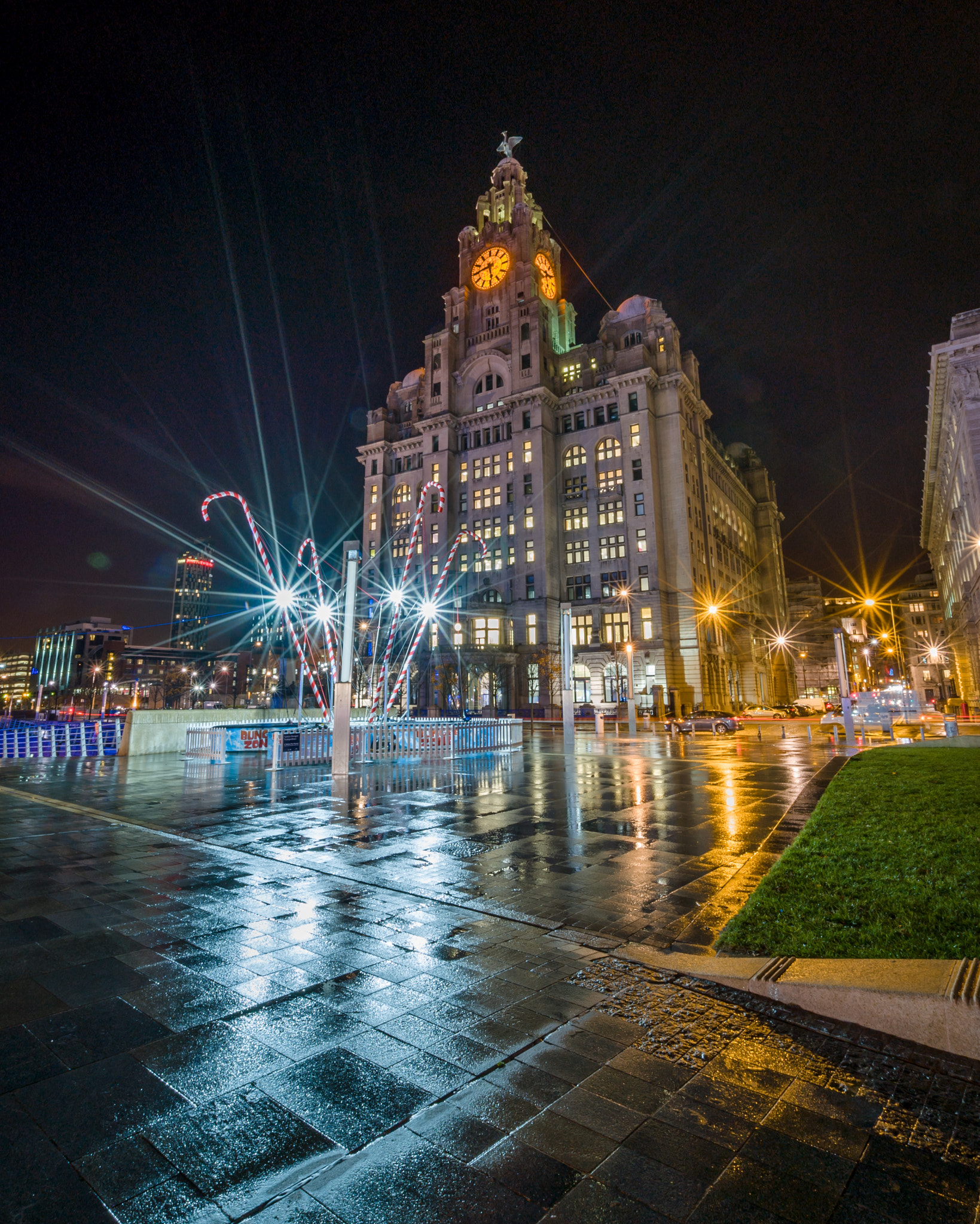 Sony a7S + Sony Vario-Tessar T* FE 16-35mm F4 ZA OSS sample photo. Liver building photography