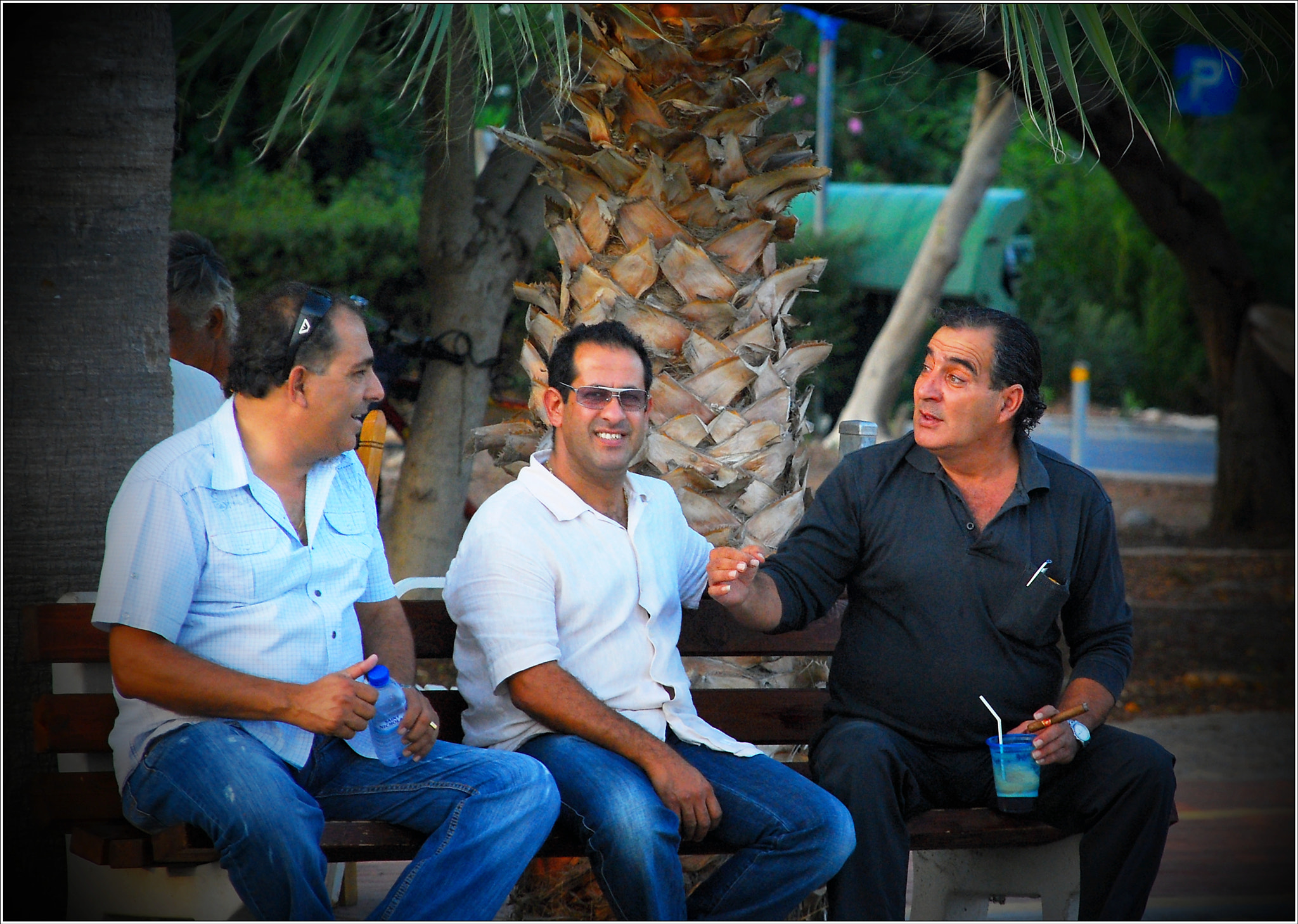 Sigma 18-200mm F3.5-6.3 DC OS HSM sample photo. Taxi drivers from paphos after season photography