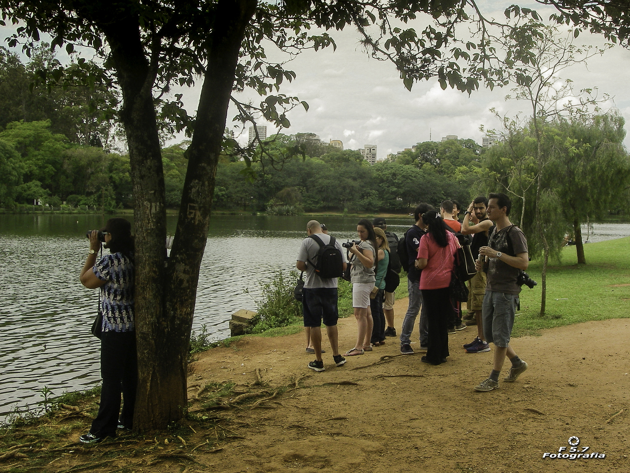 Pentax OPTIO W10 sample photo. Meeting of photographers photography