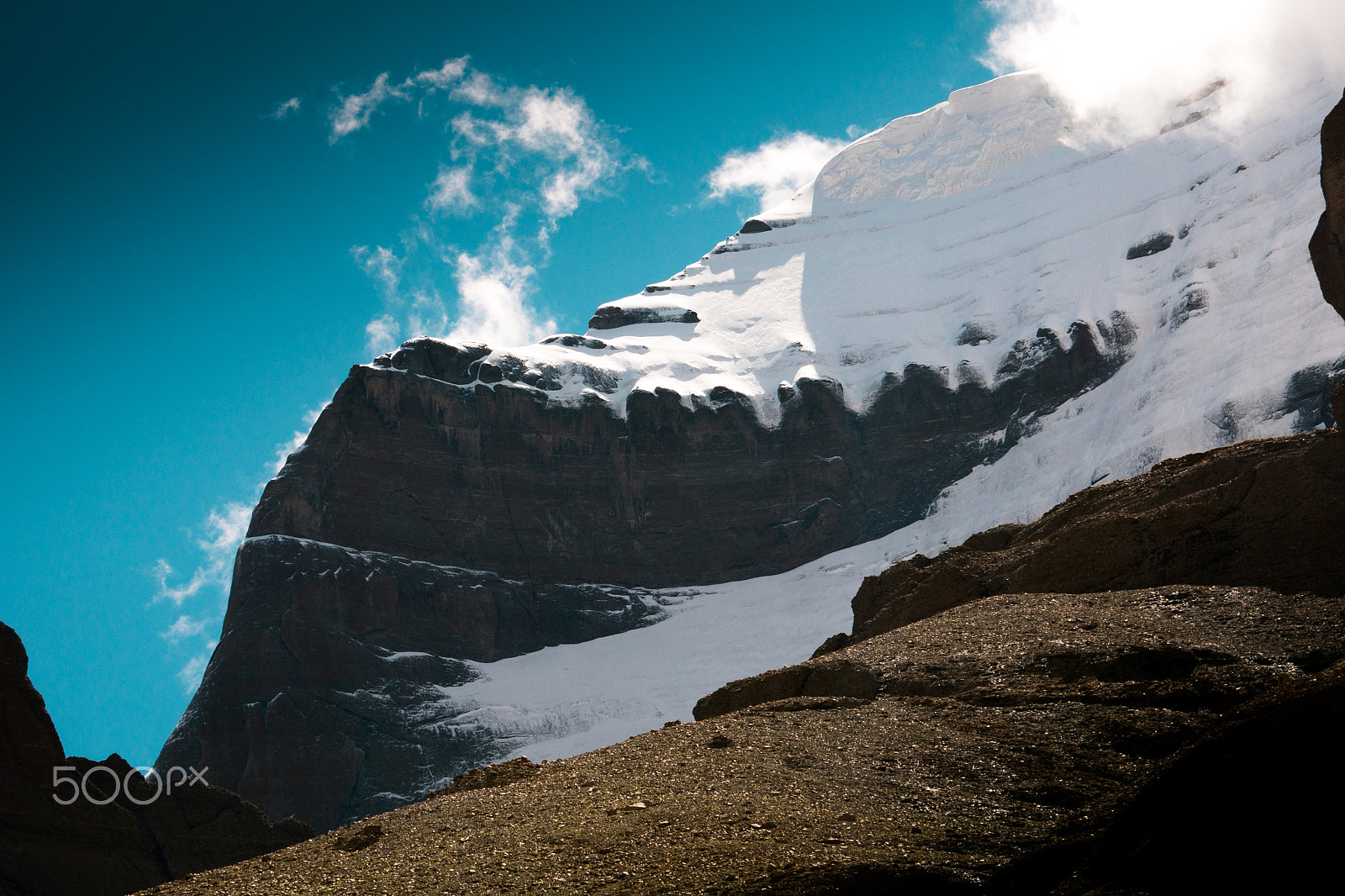 Panasonic Lumix DMC-GH4 sample photo. Holy kailas fragment himalayas tibet yantra.lv photography