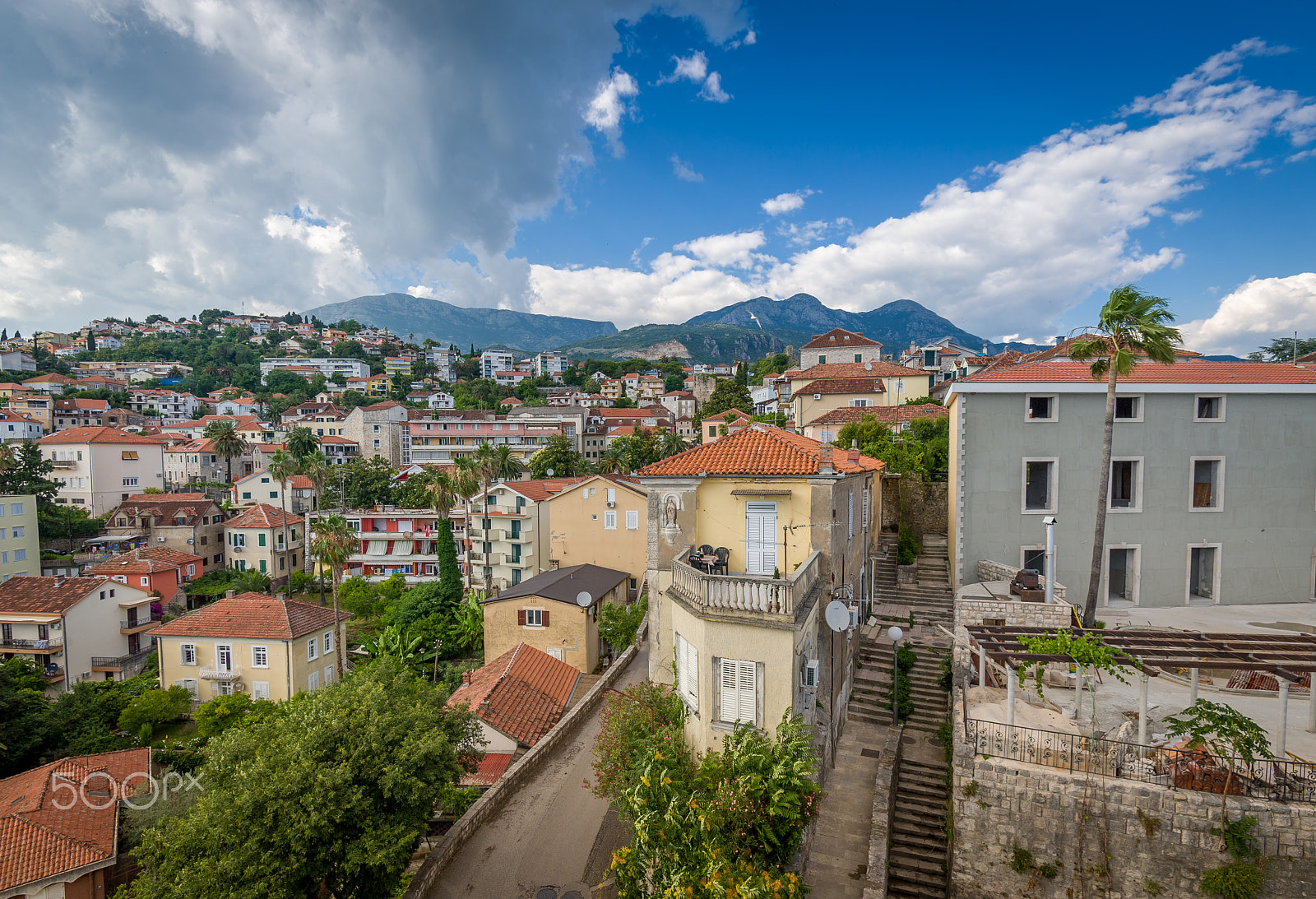 Nikon D3S sample photo. Herceg novi old town photography