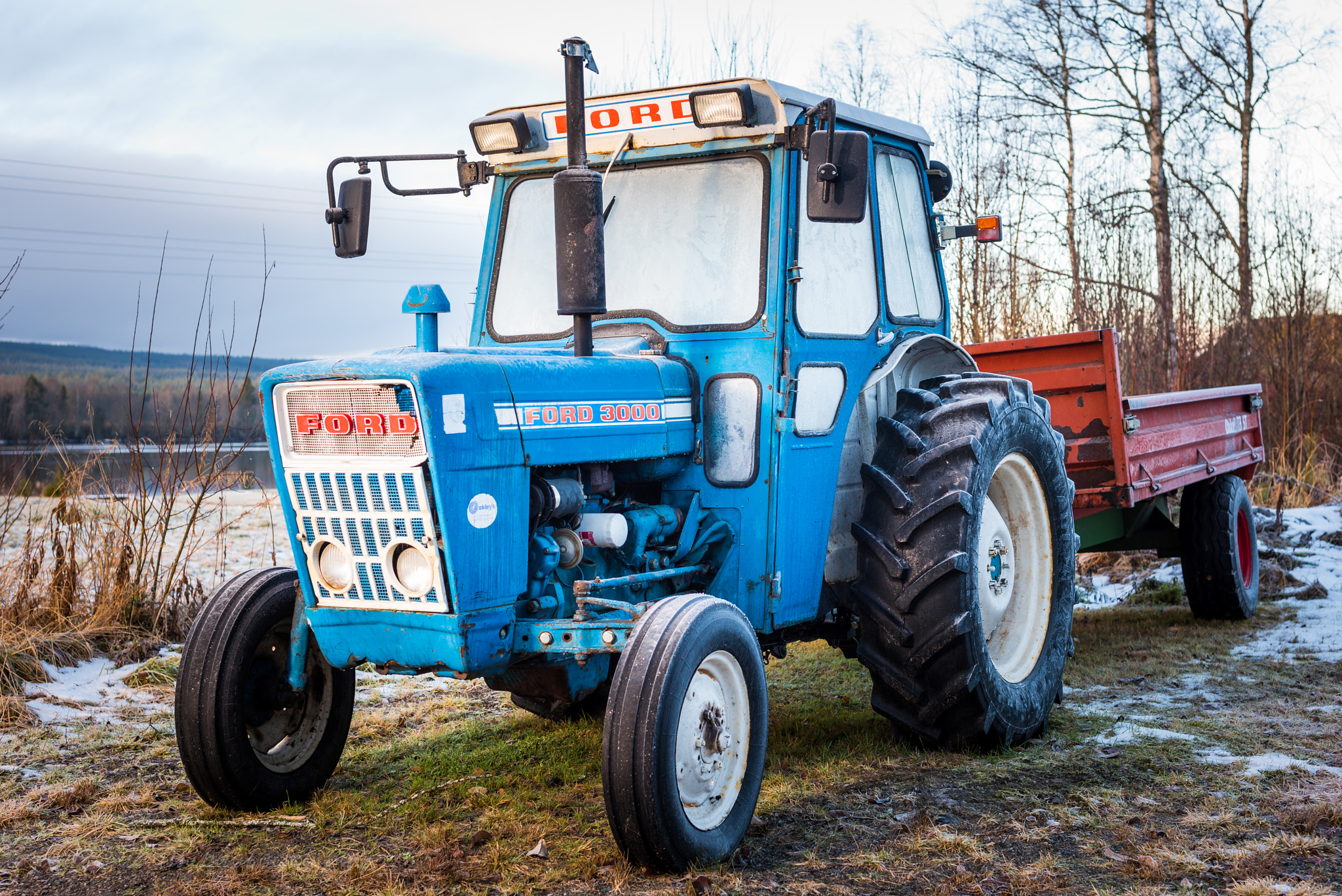 Nikon D810 sample photo. Old tractor for sale! photography
