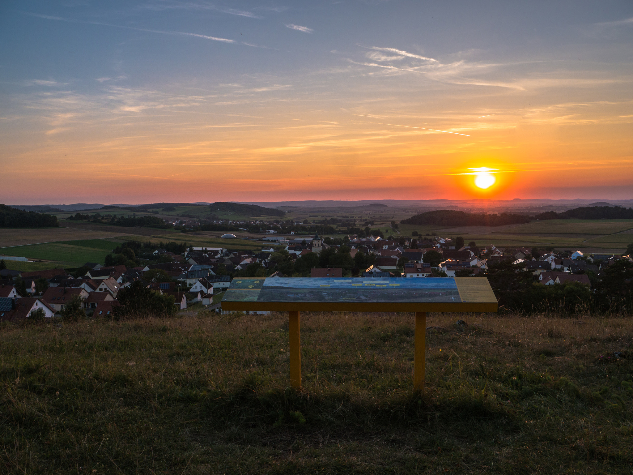 Panasonic Lumix DMC-G5 sample photo. Sonnenuntergang auf dem kalvarienberg photography