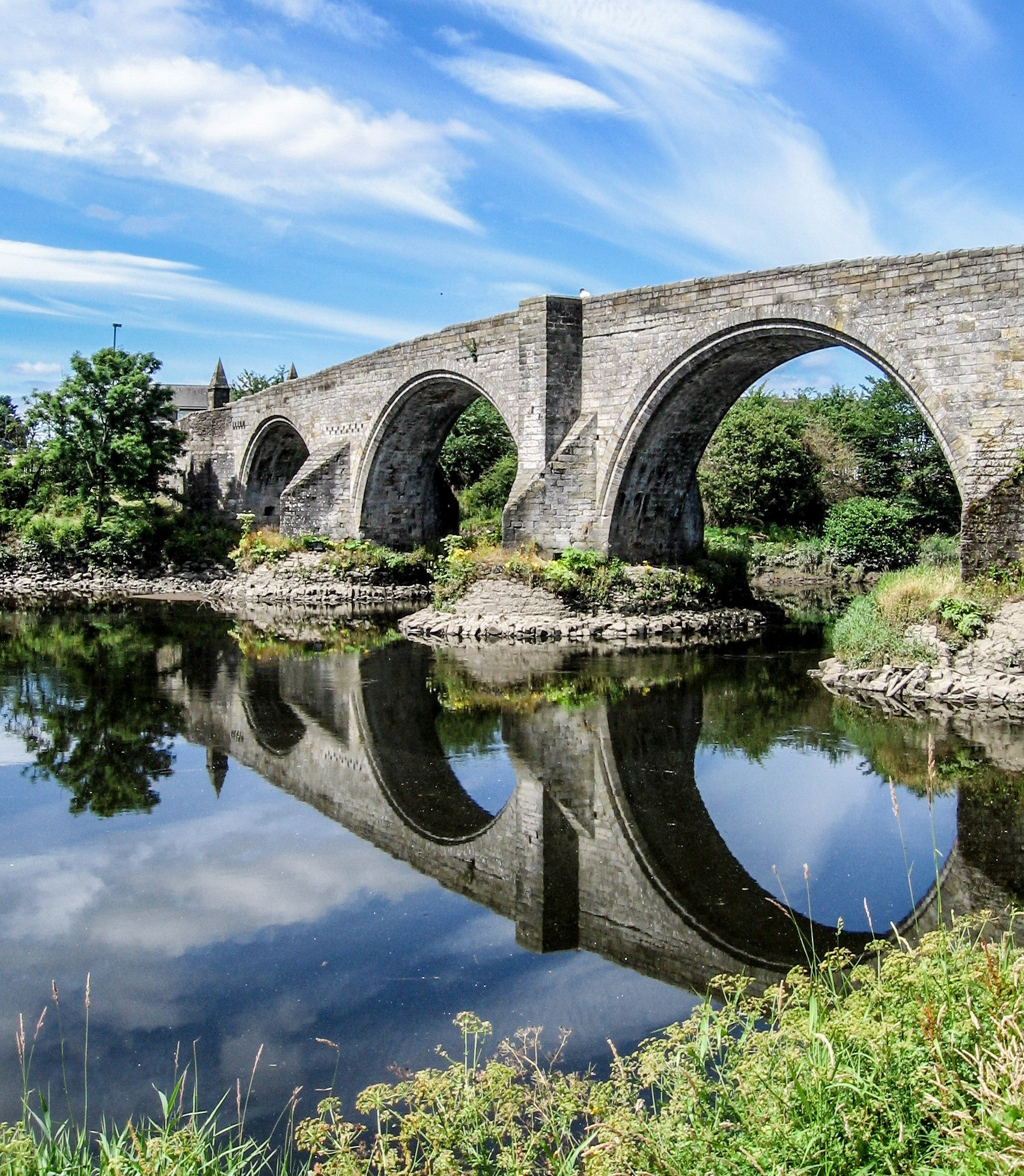 Canon POWERSHOT A520 sample photo. Stirling bridge photography