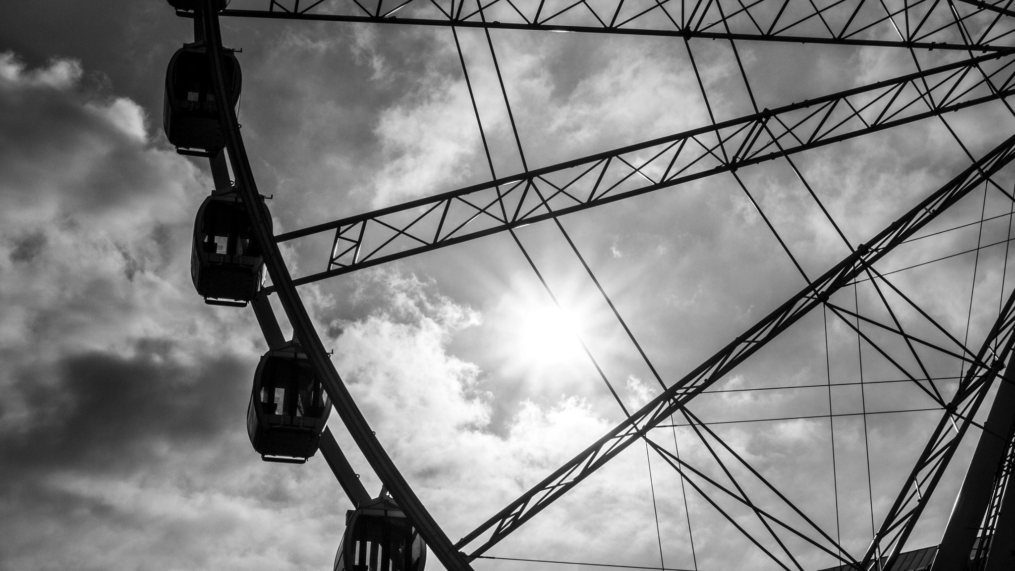 Panasonic Lumix DMC-G3 sample photo. Big wheel in budapest photography