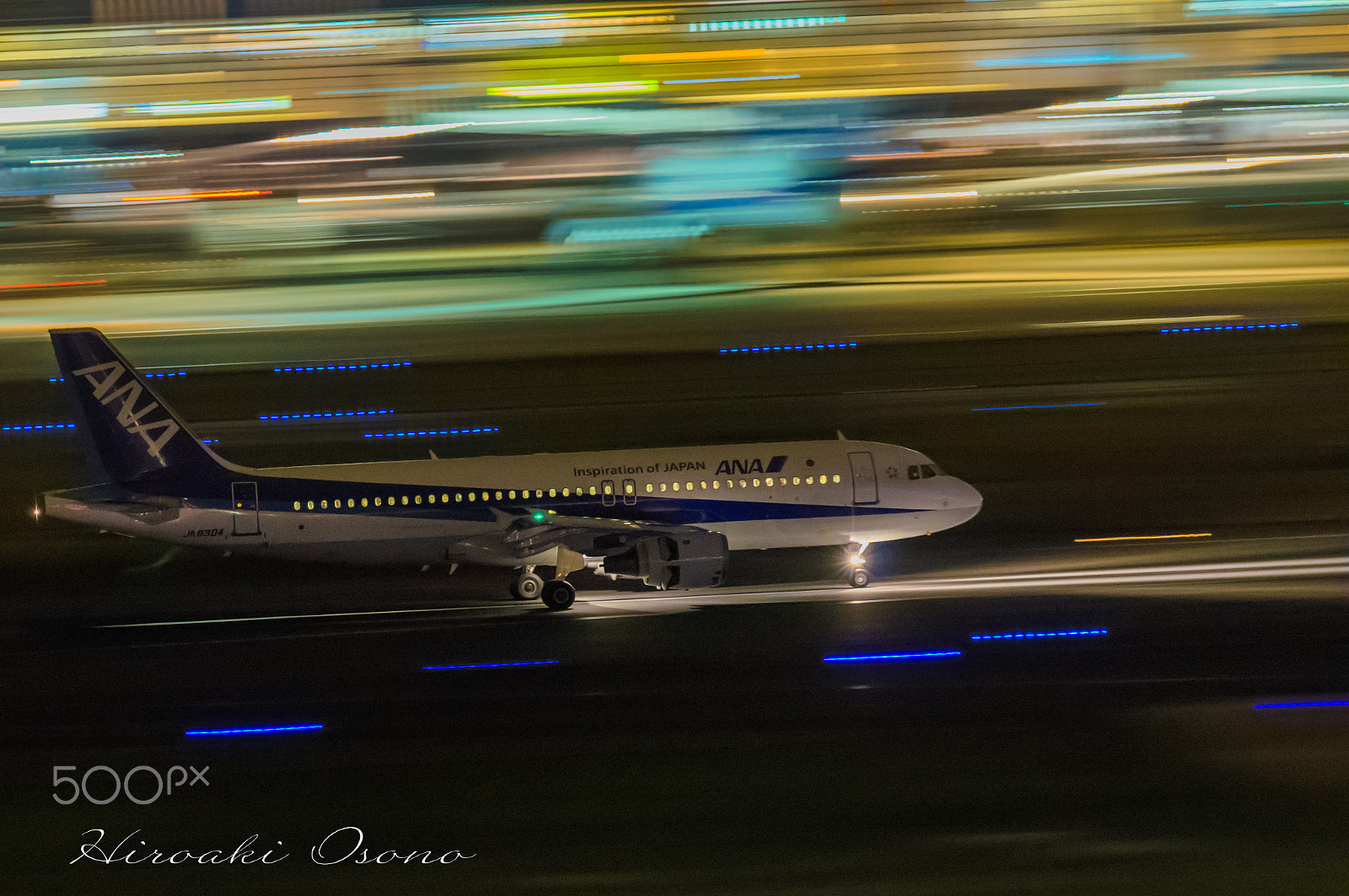 Pentax K-3 sample photo. Ana airbus a320-200 photography