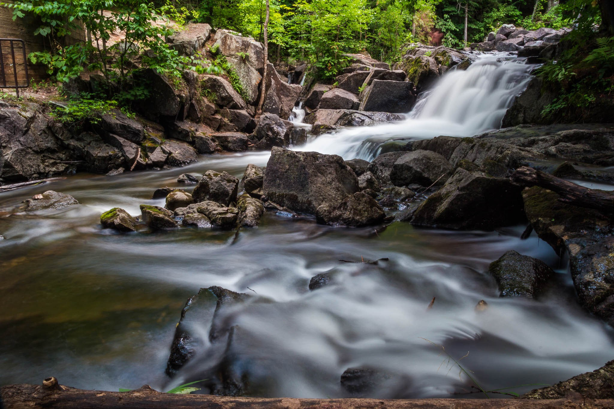 Canon EOS 60D sample photo. Another waterfall in gatineau park photography