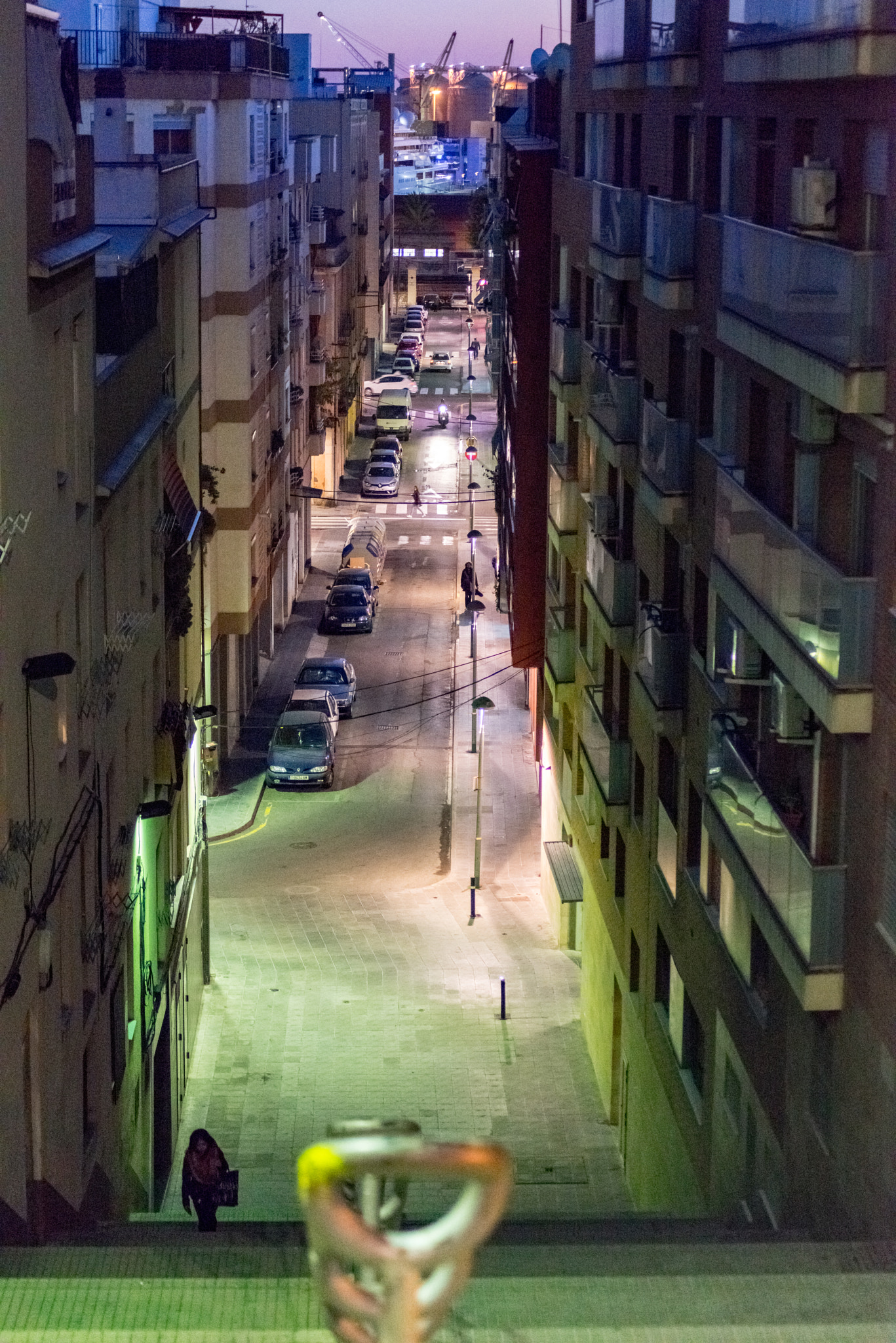 Tamron 18-270mm F3.5-6.3 Di II PZD sample photo. Road to the shipping dock. photography