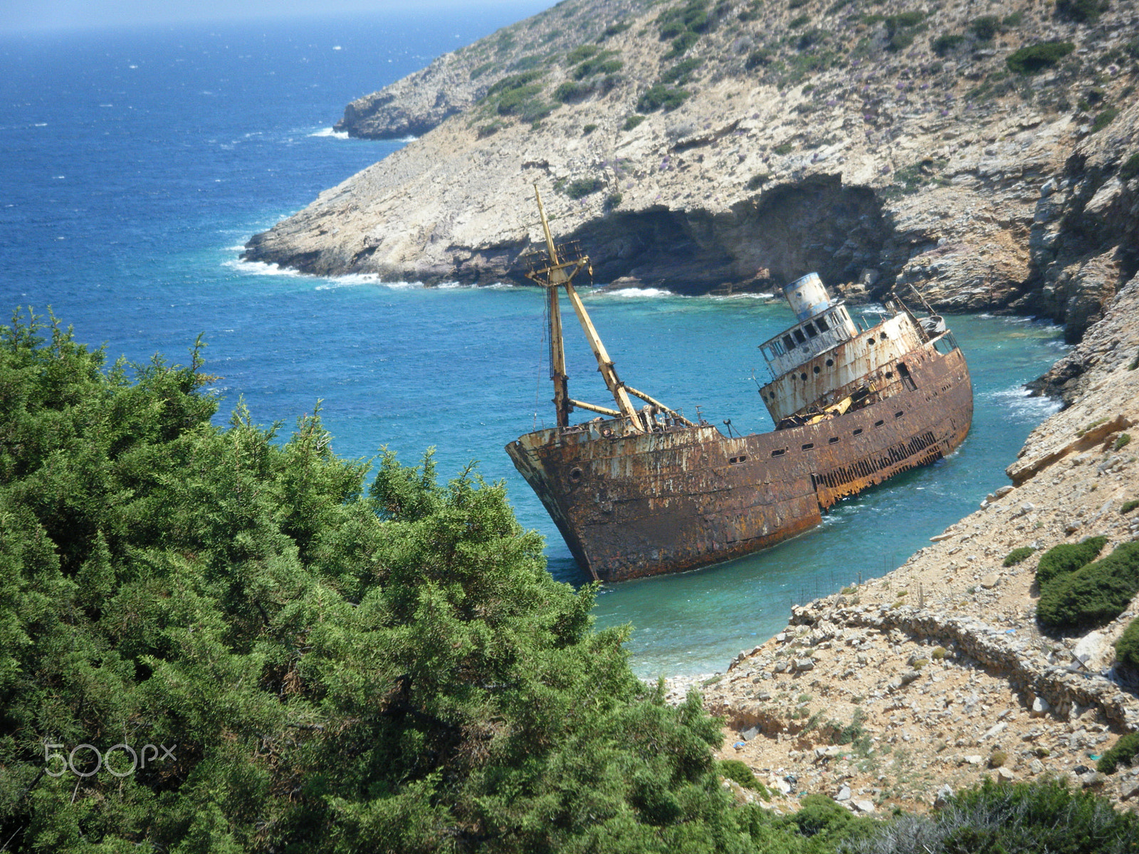 Fujifilm FinePix Z33WP sample photo. Greek islands photography