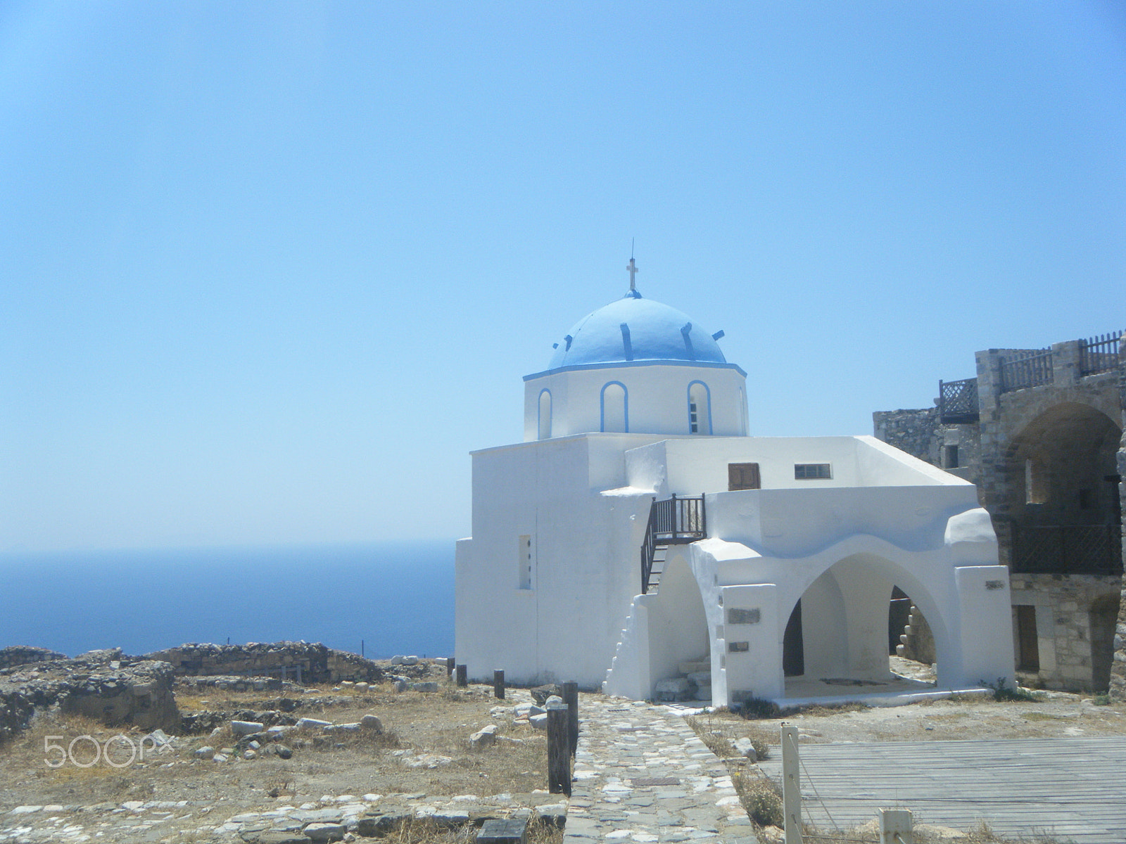 Fujifilm FinePix Z33WP sample photo. Greek islands photography