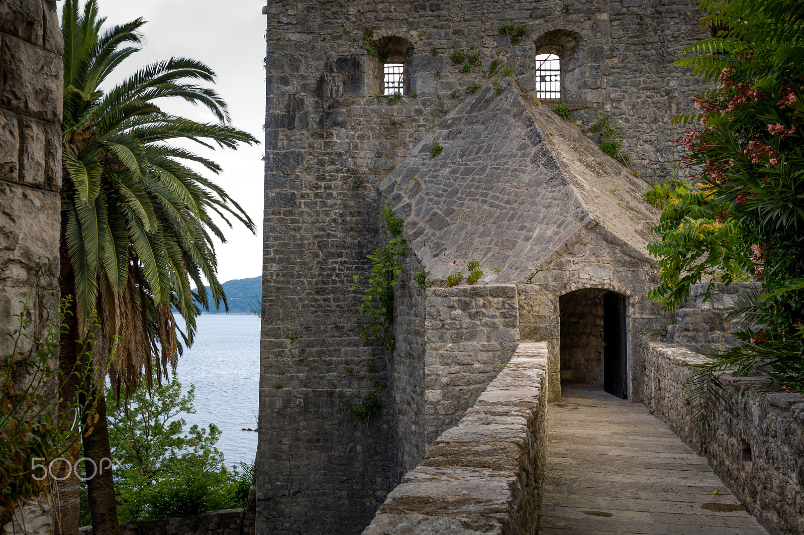 Nikon D3S sample photo. Forte mare ancient fortress secretive entrance photography