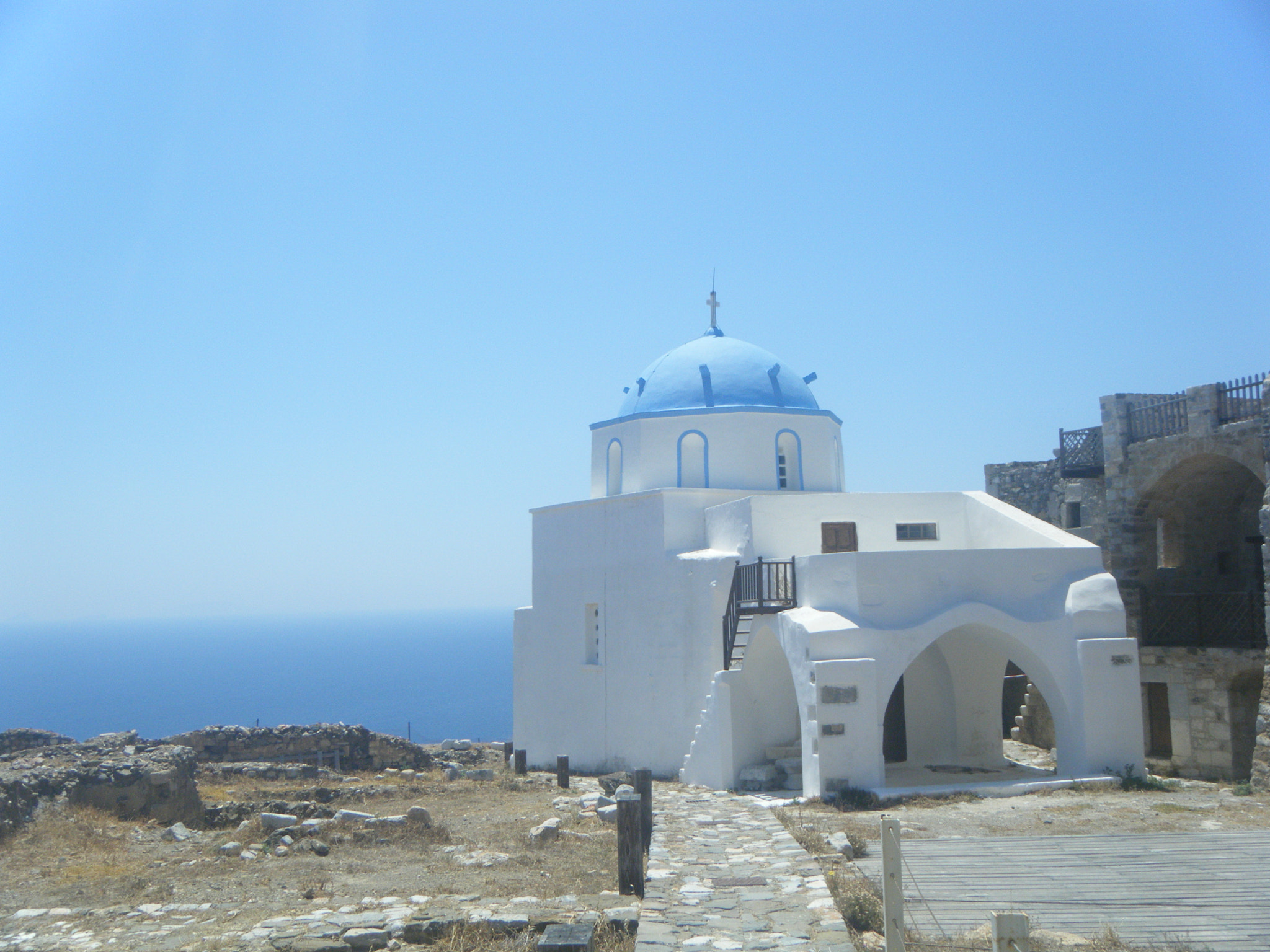 Fujifilm FinePix Z33WP sample photo. Greek islands photography