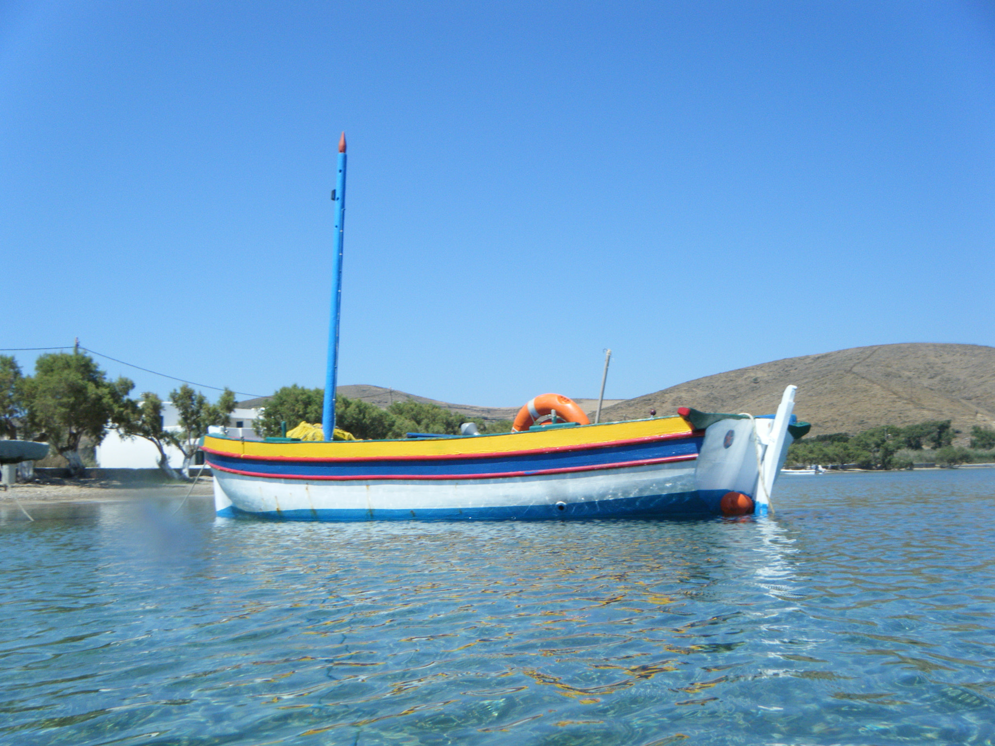 Fujifilm FinePix Z33WP sample photo. Greek islands photography