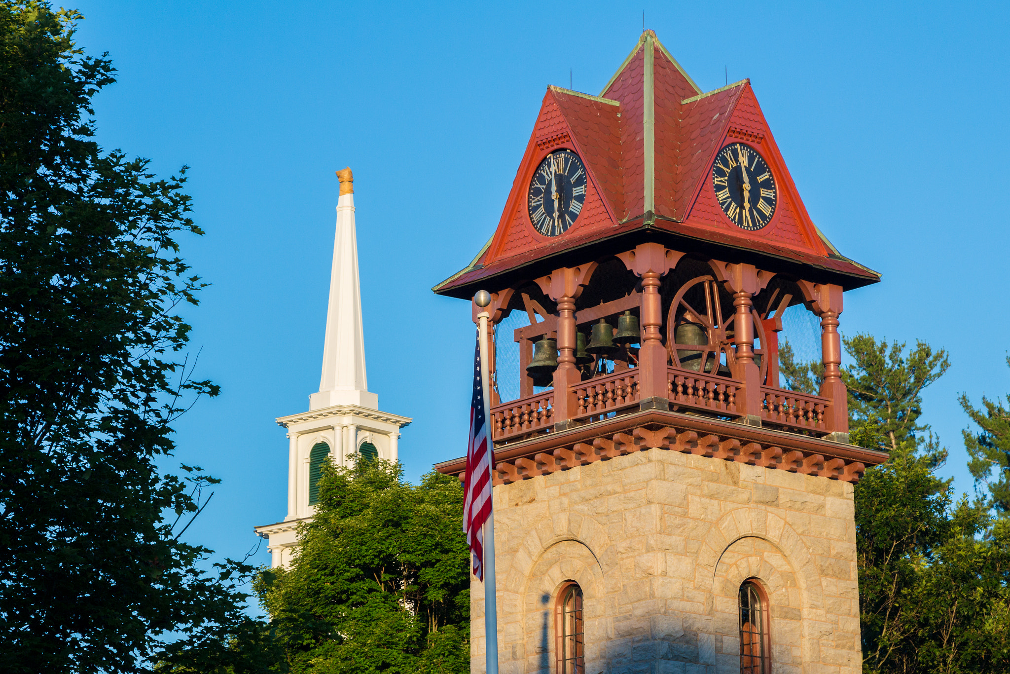 Canon EOS 650D (EOS Rebel T4i / EOS Kiss X6i) sample photo. Ma-berkshires-stockbridge-chime tower photography