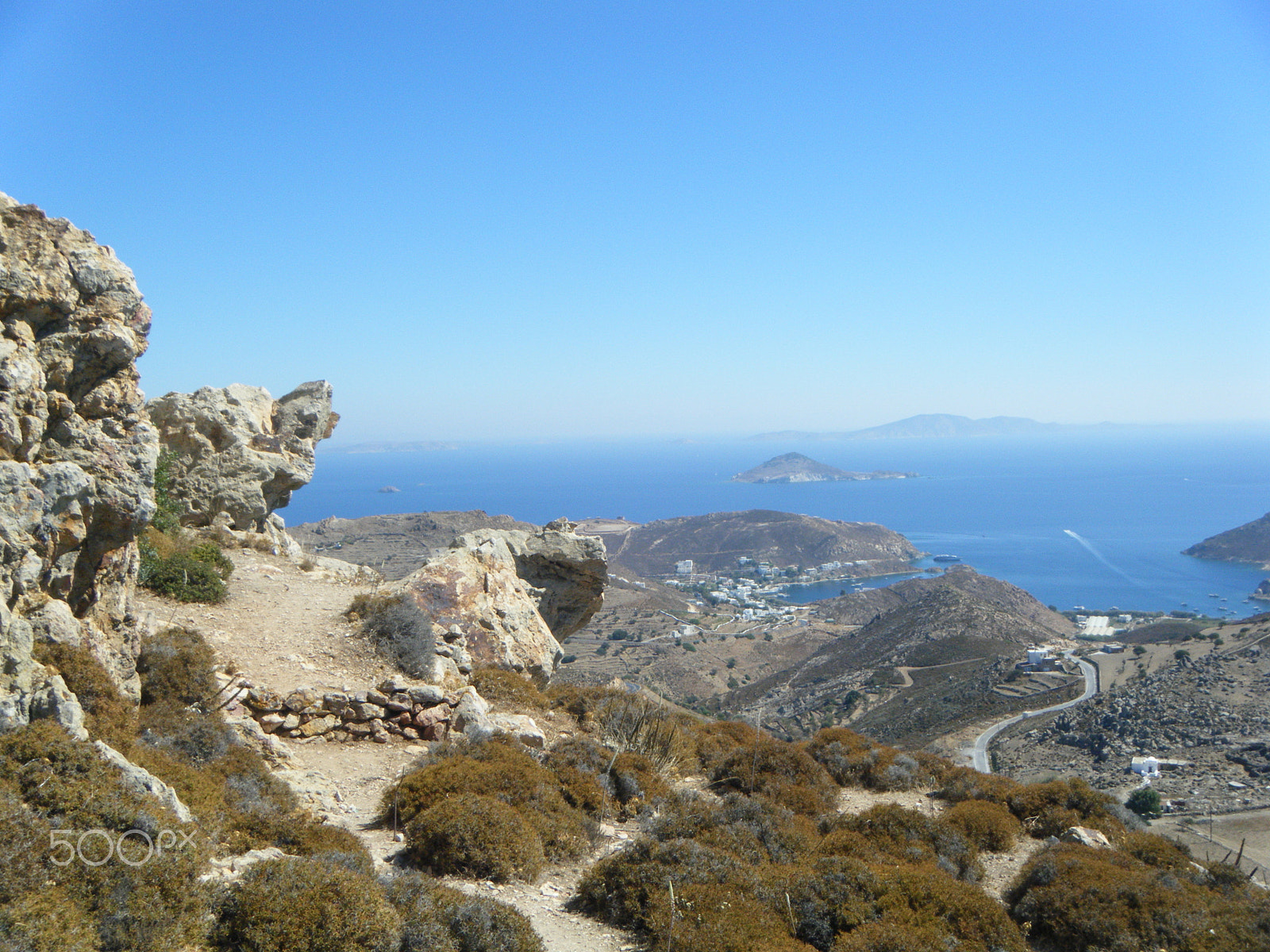 Fujifilm FinePix Z33WP sample photo. Greek islands photography