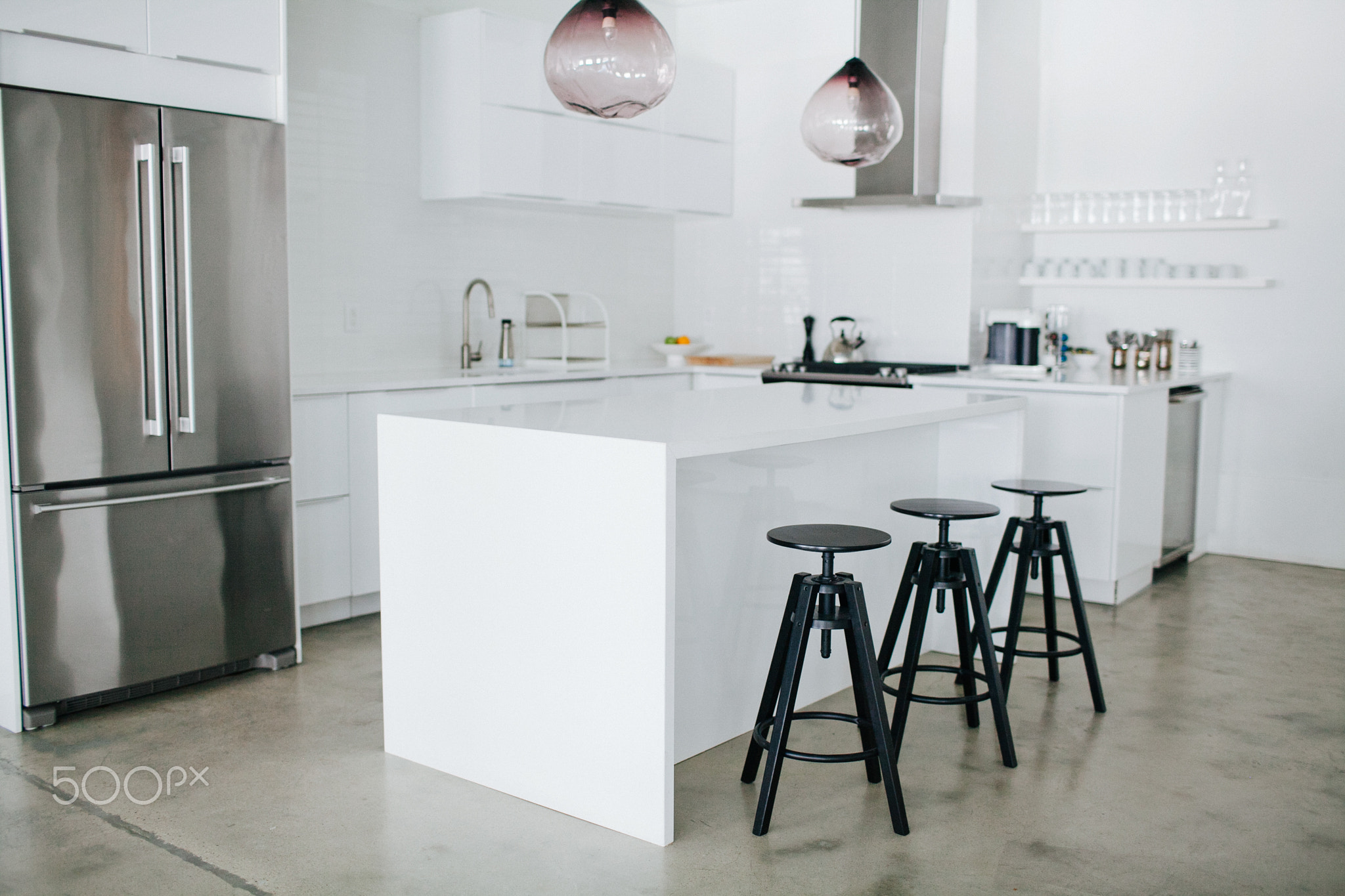 A modern kitchen