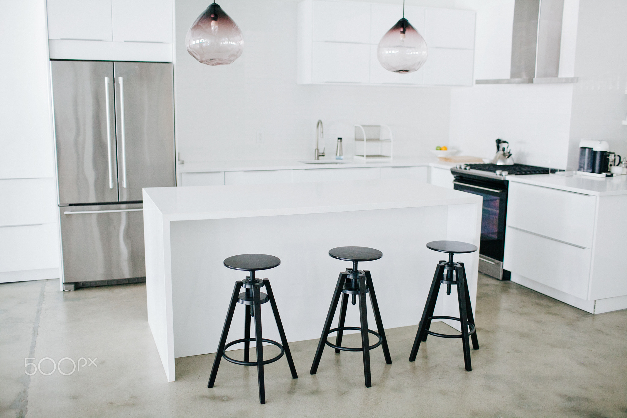 A modern kitchen