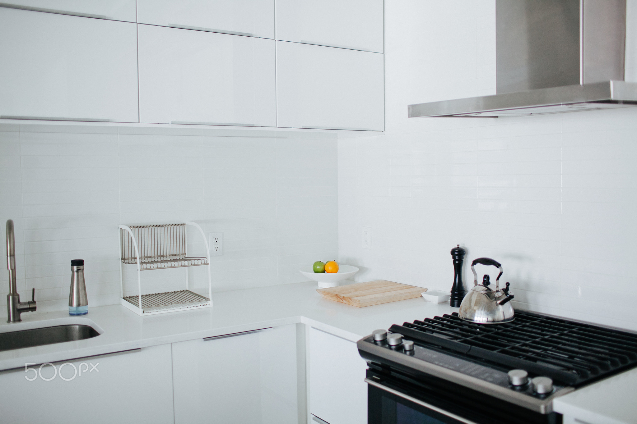 A modern kitchen