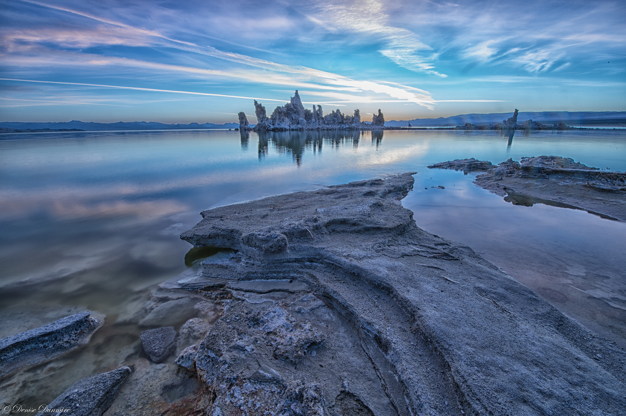 Nikon Df sample photo. Sun rising on majestic tufu of mono lake photography