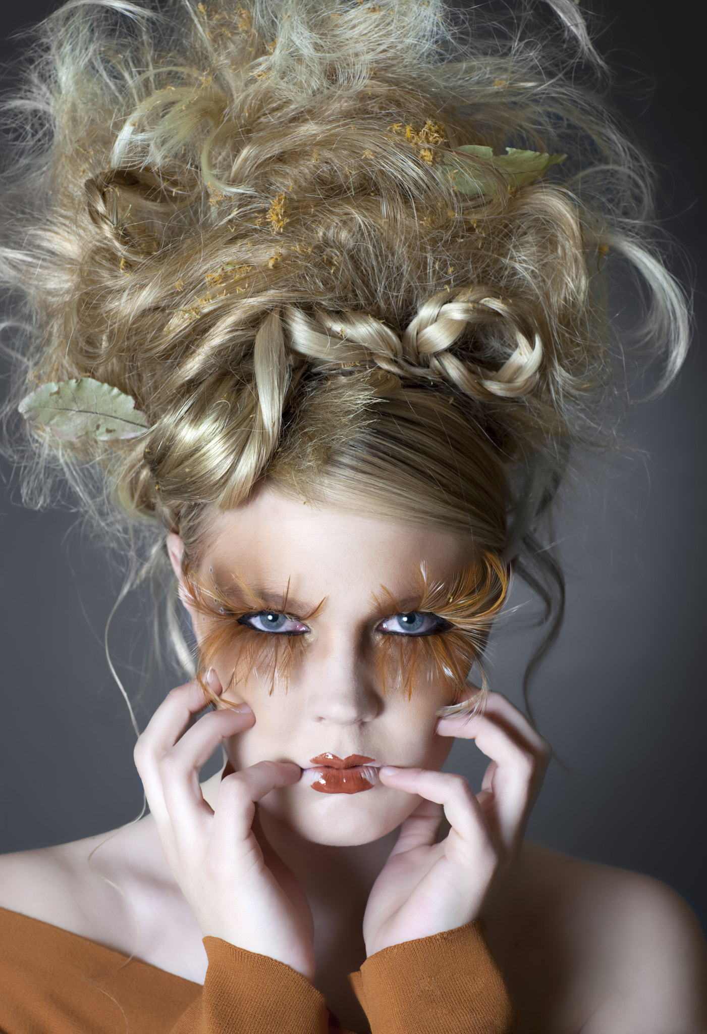 Canon EF 85mm F1.2 sample photo. Feather lashes #2 photography