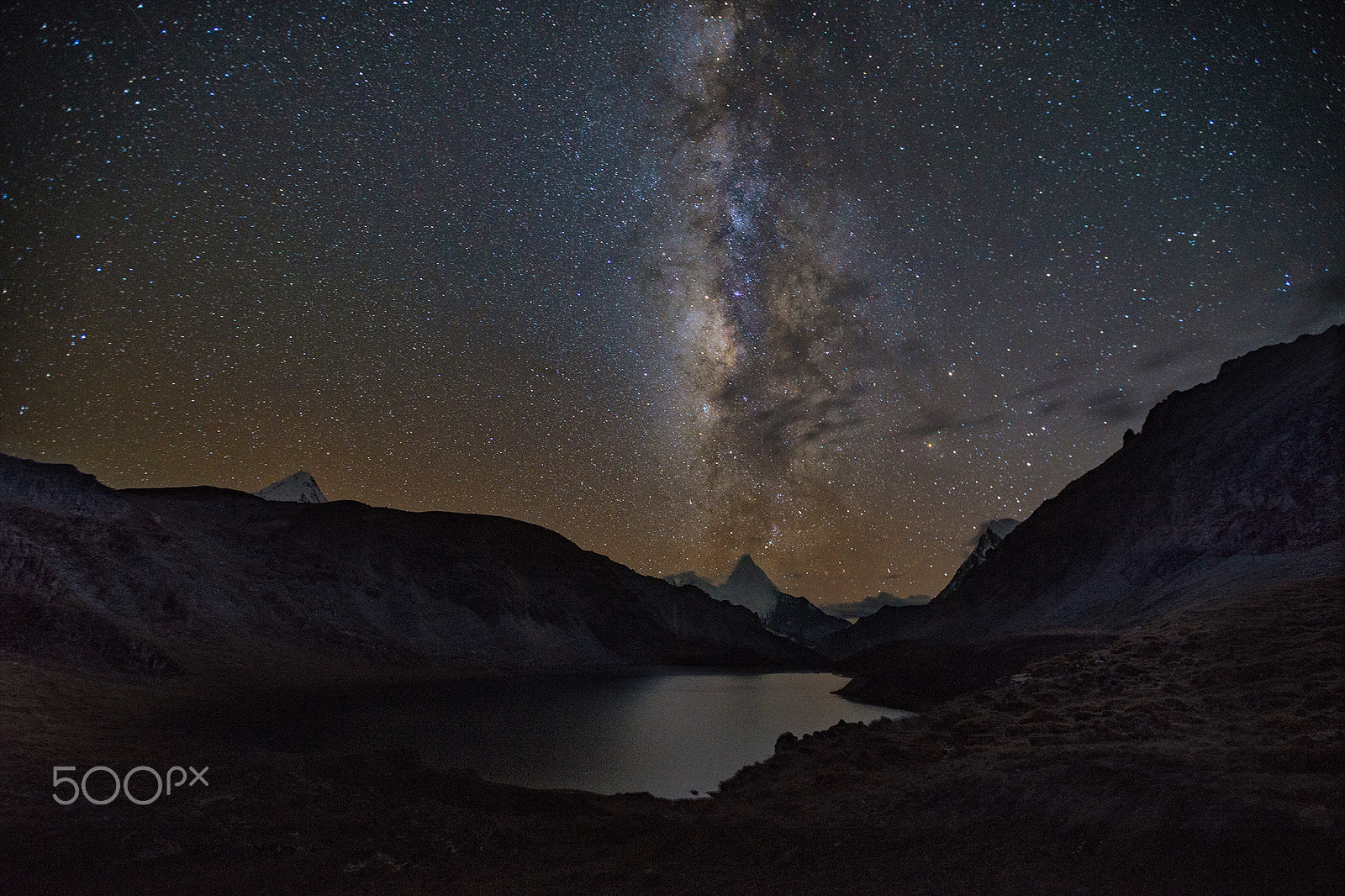 Sony a7 + Canon EF 16-35mm F2.8L II USM sample photo. Starry sky photography