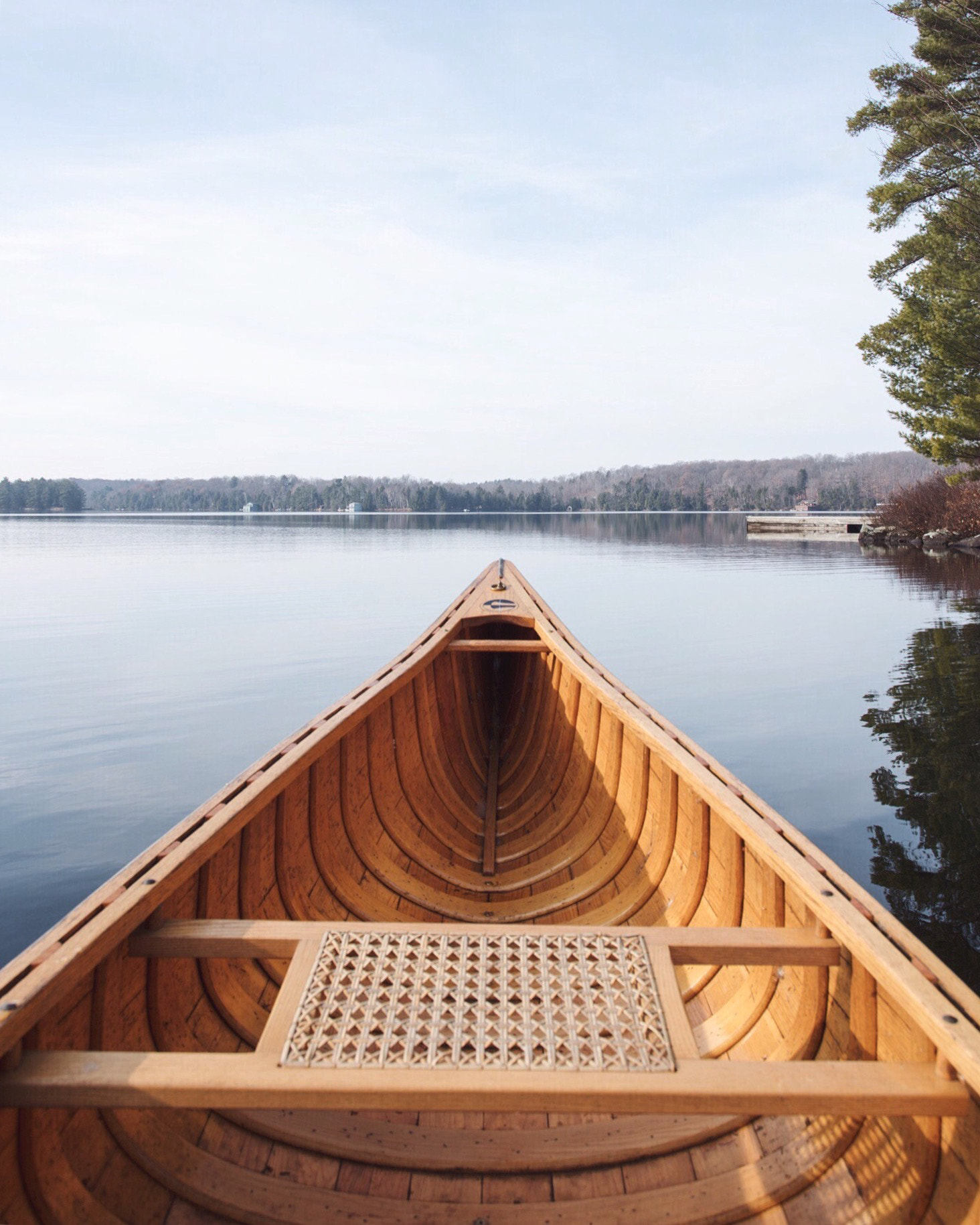 Canon EOS 5DS + Canon EF 17-40mm F4L USM sample photo. Autumn canoe- muskoka, on photography