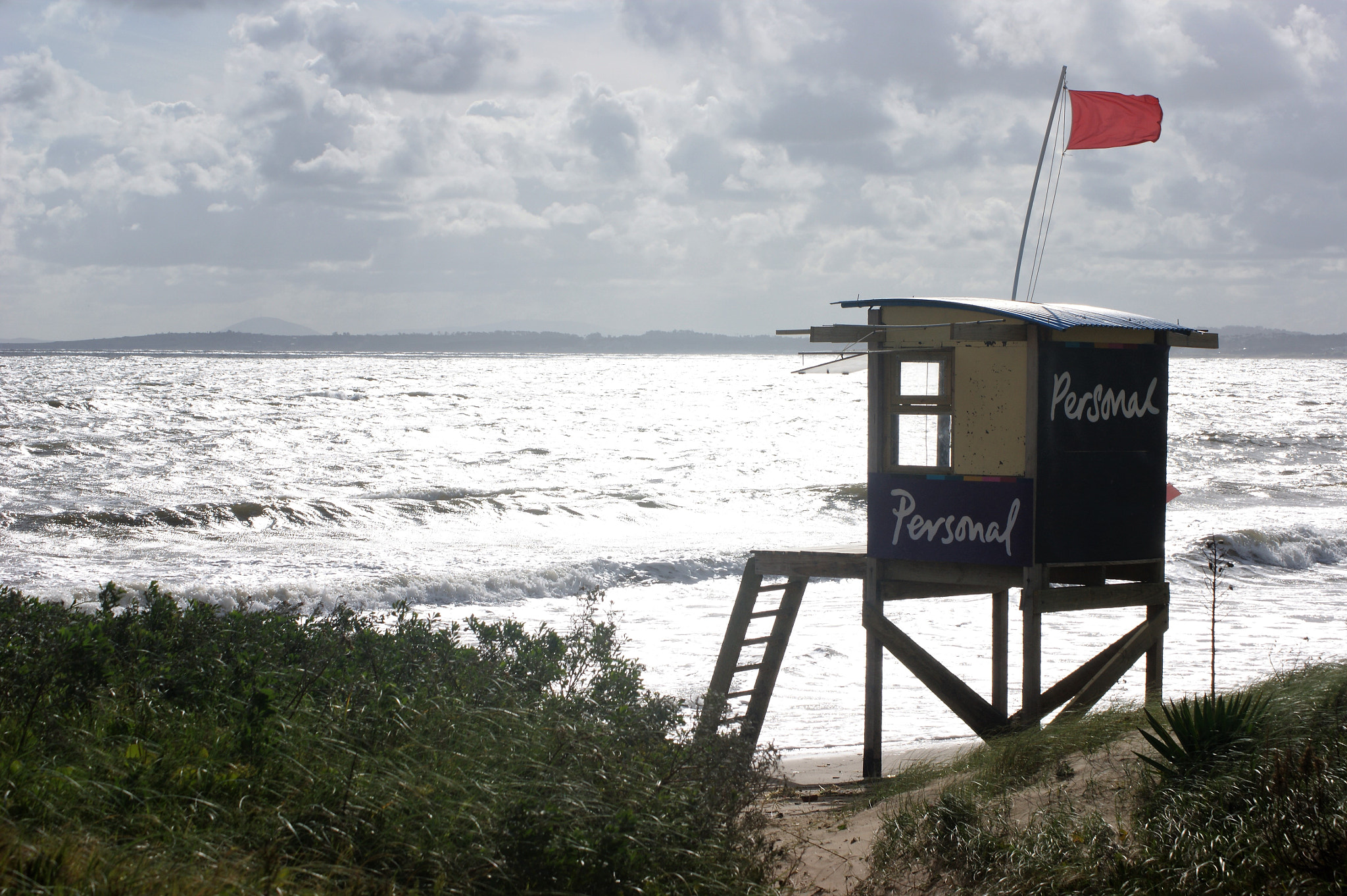 Sony Alpha DSLR-A390 sample photo. Swimming is forbidden photography