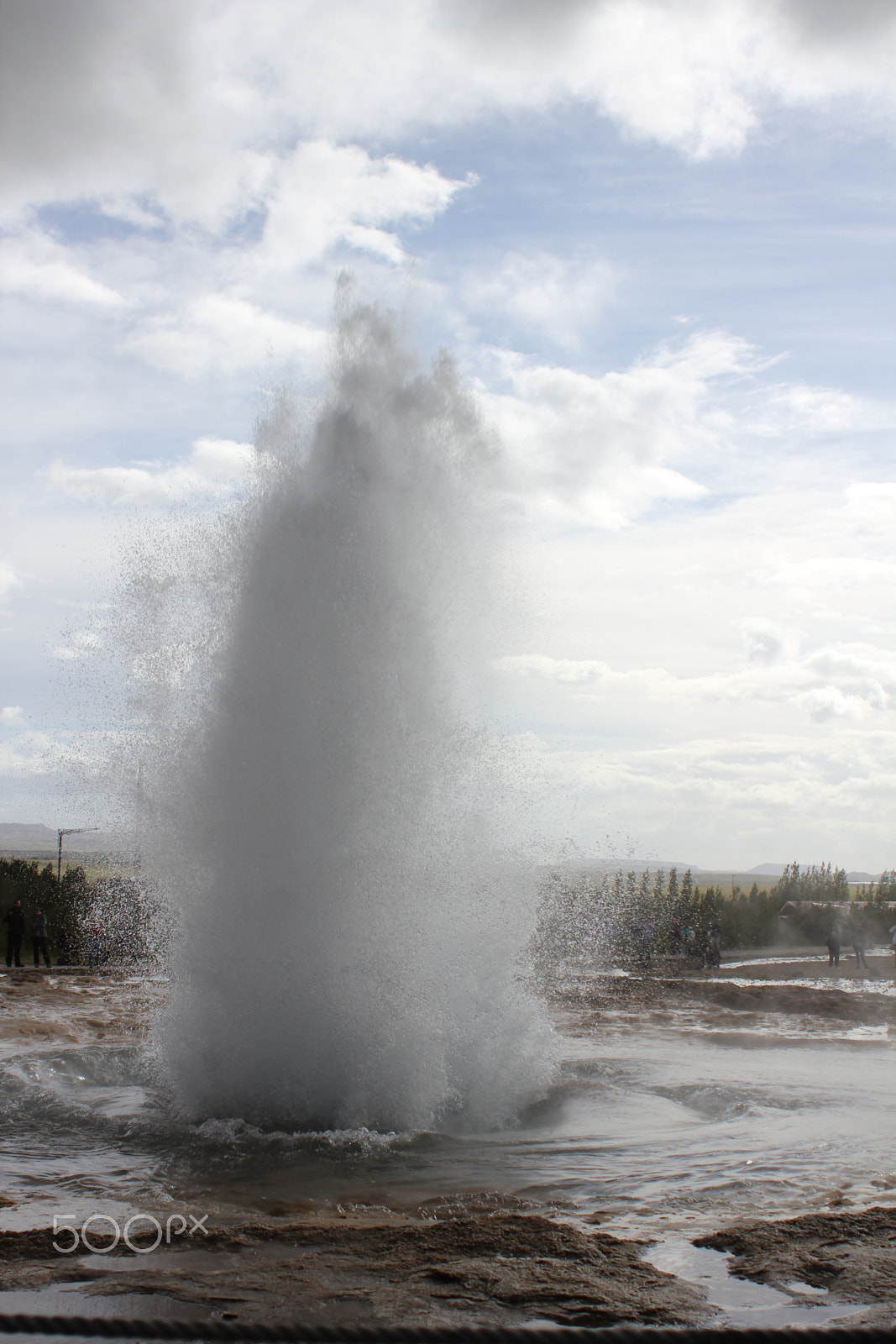 Canon EF 28-80mm f/3.5-5.6 sample photo. Strokkur photography