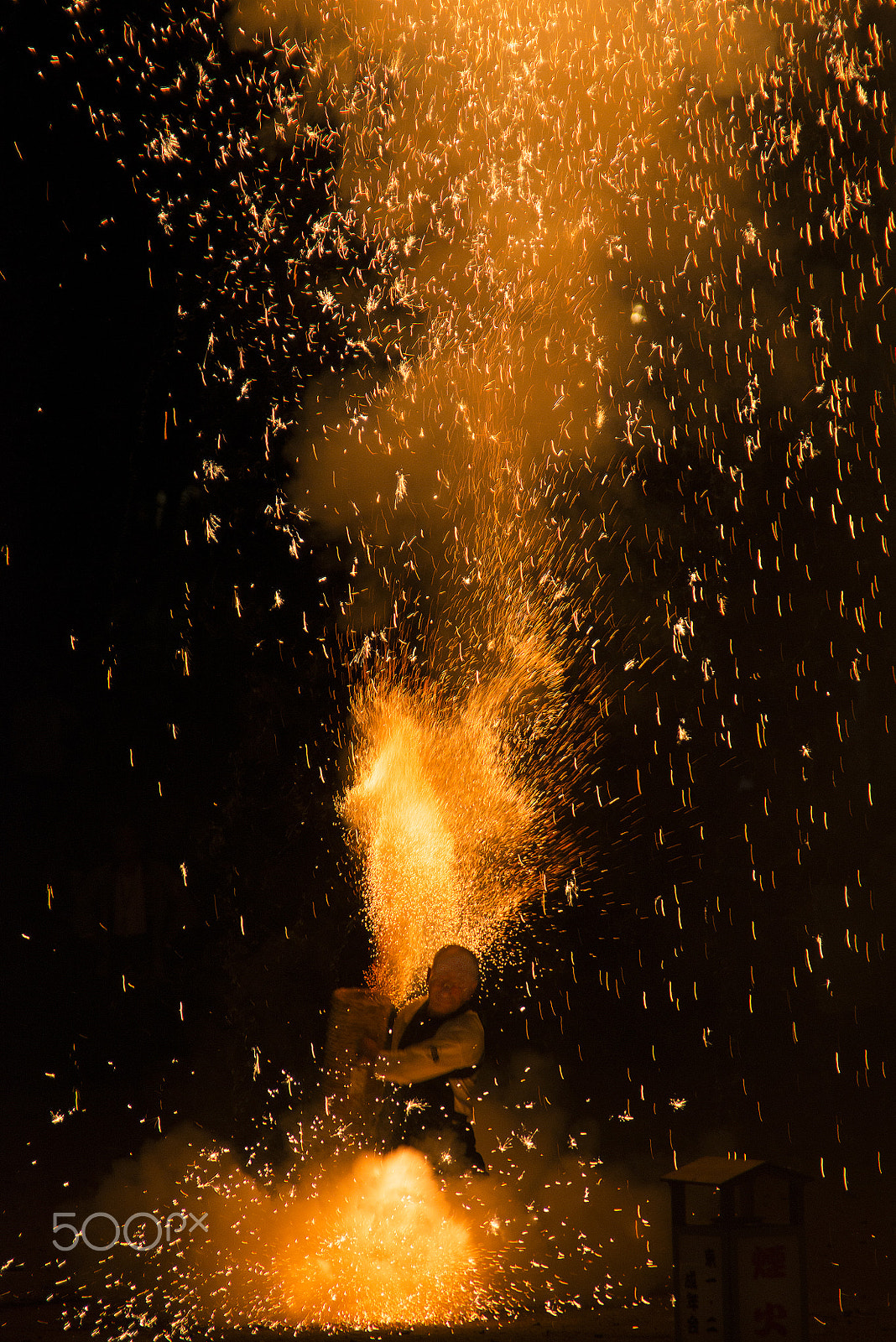 Nikon D800E sample photo. Hand-held fireworks 3 photography