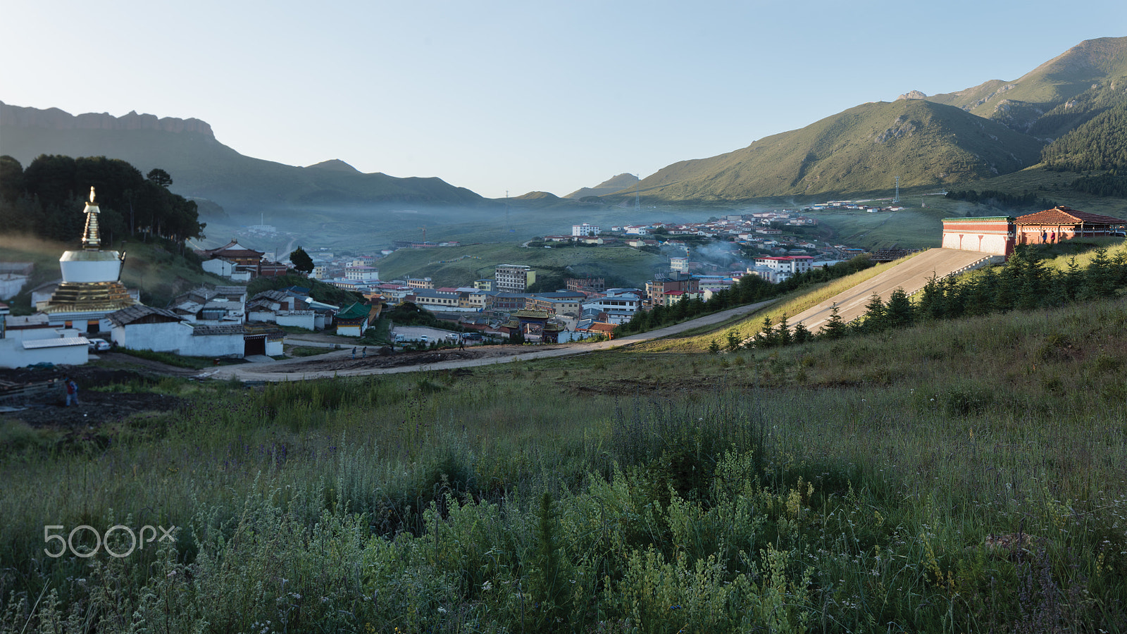 Canon TS-E 24.0mm f/3.5 L II sample photo. The sunrise and sunset for chuanxi, china photography